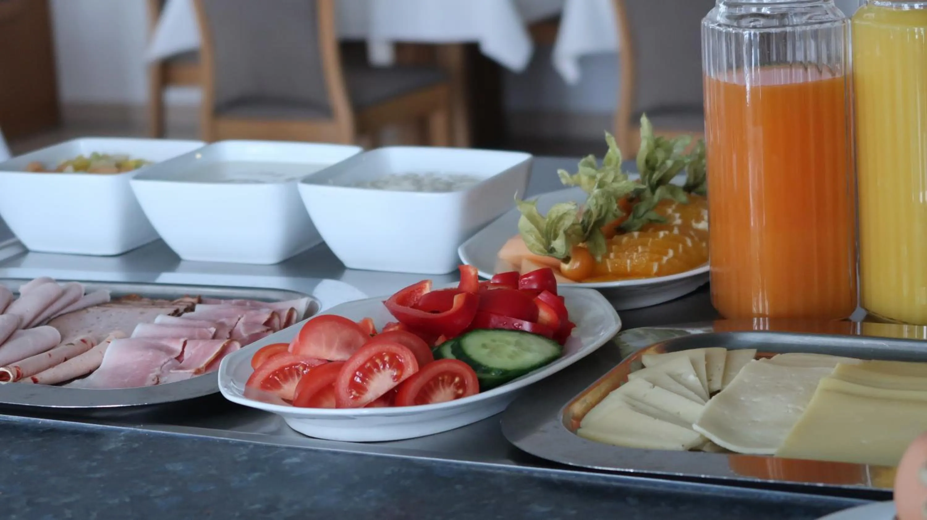 Buffet breakfast in Hotel Christine