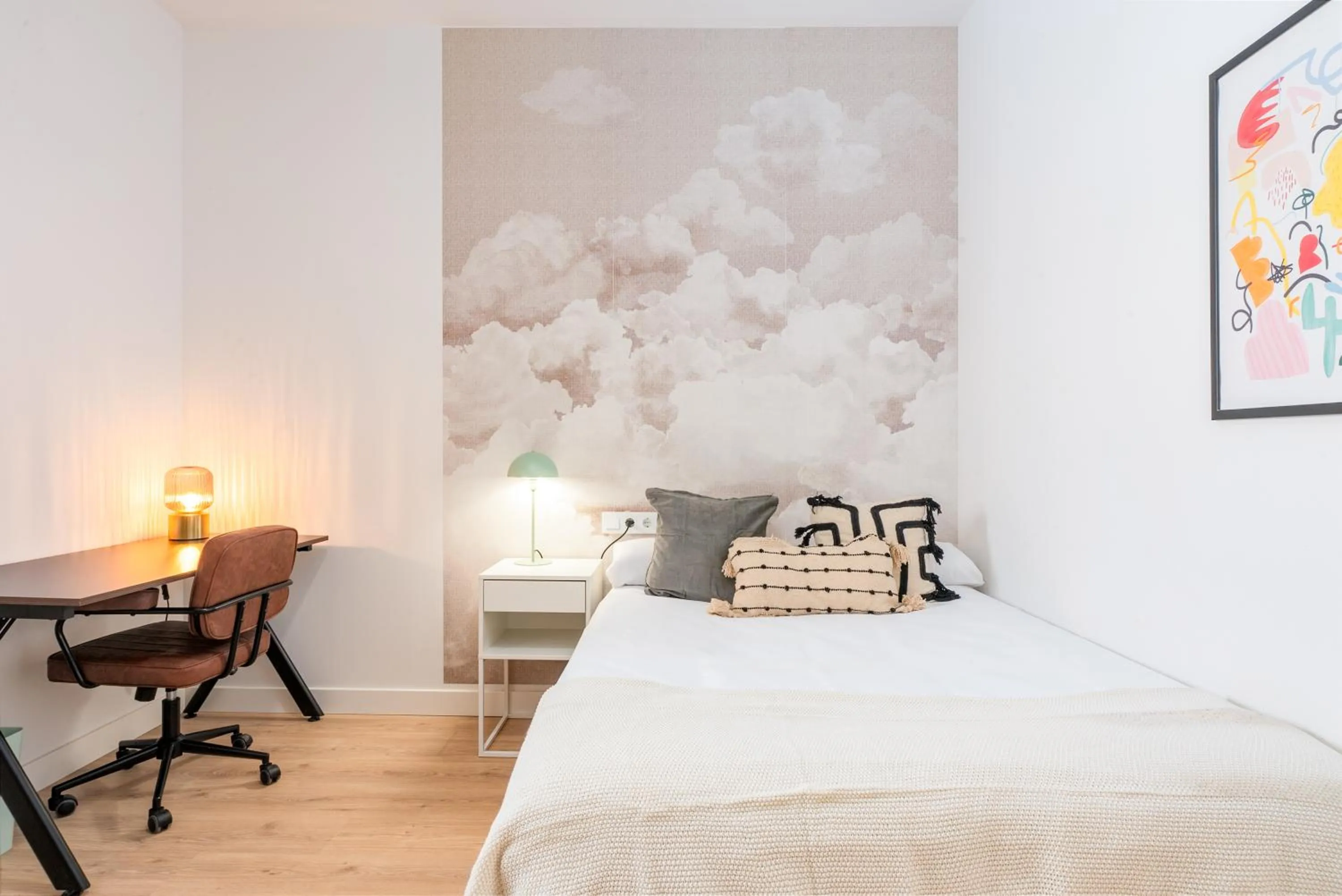 Bedroom, Bed in Live It Malaga