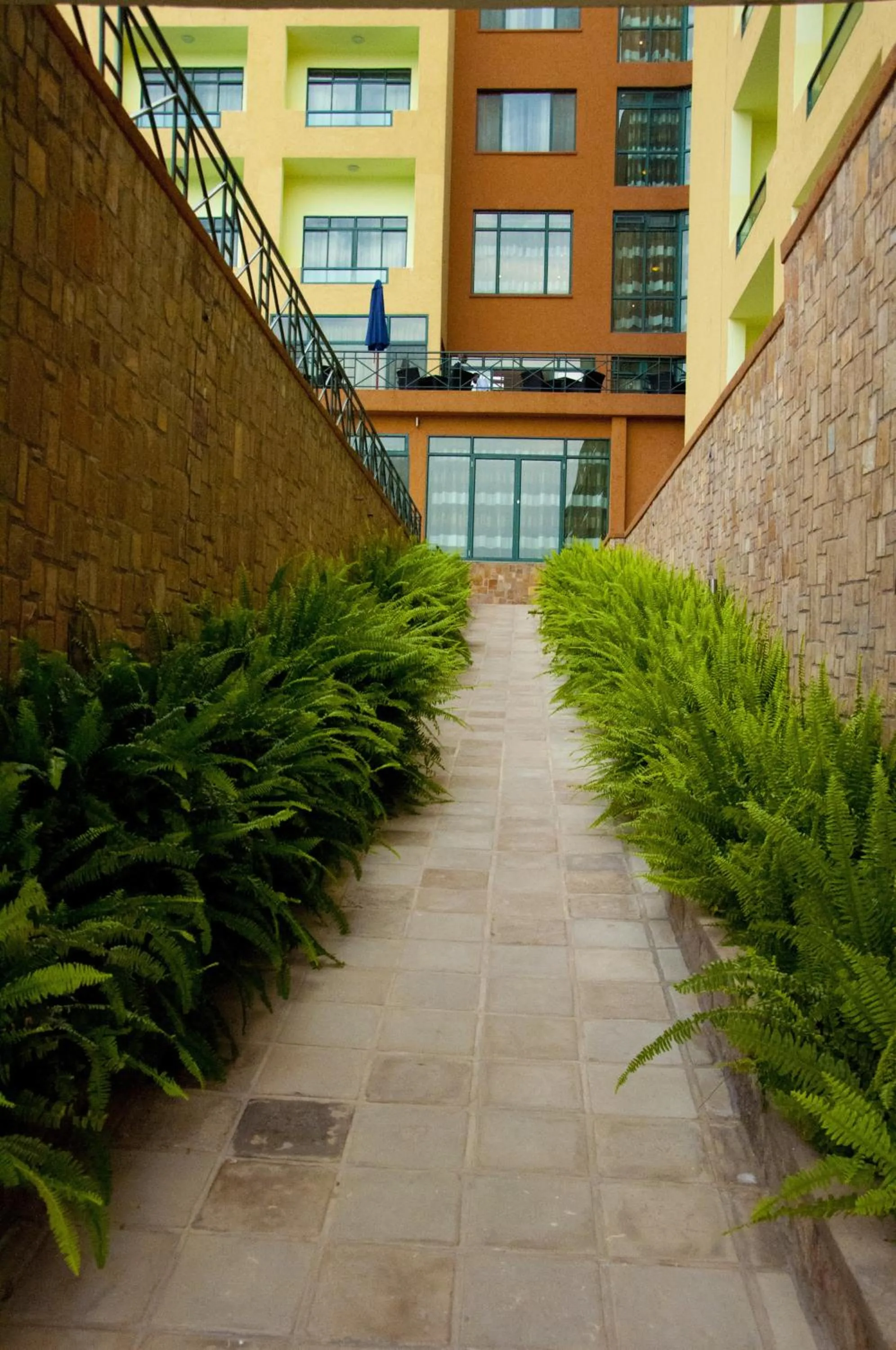 Balcony/Terrace in Gorillas Golf Hotel