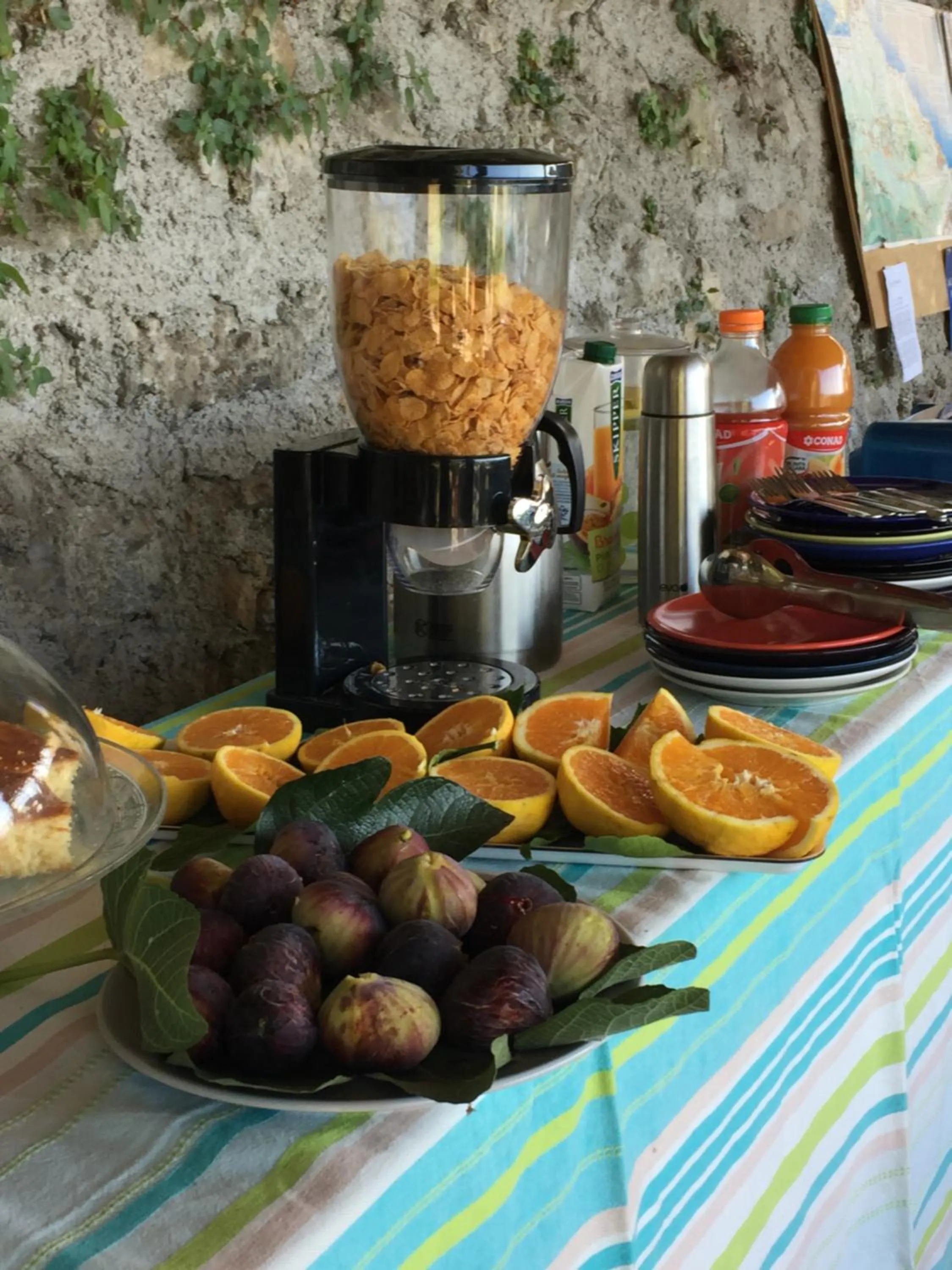 Garden in b&b I Limoni