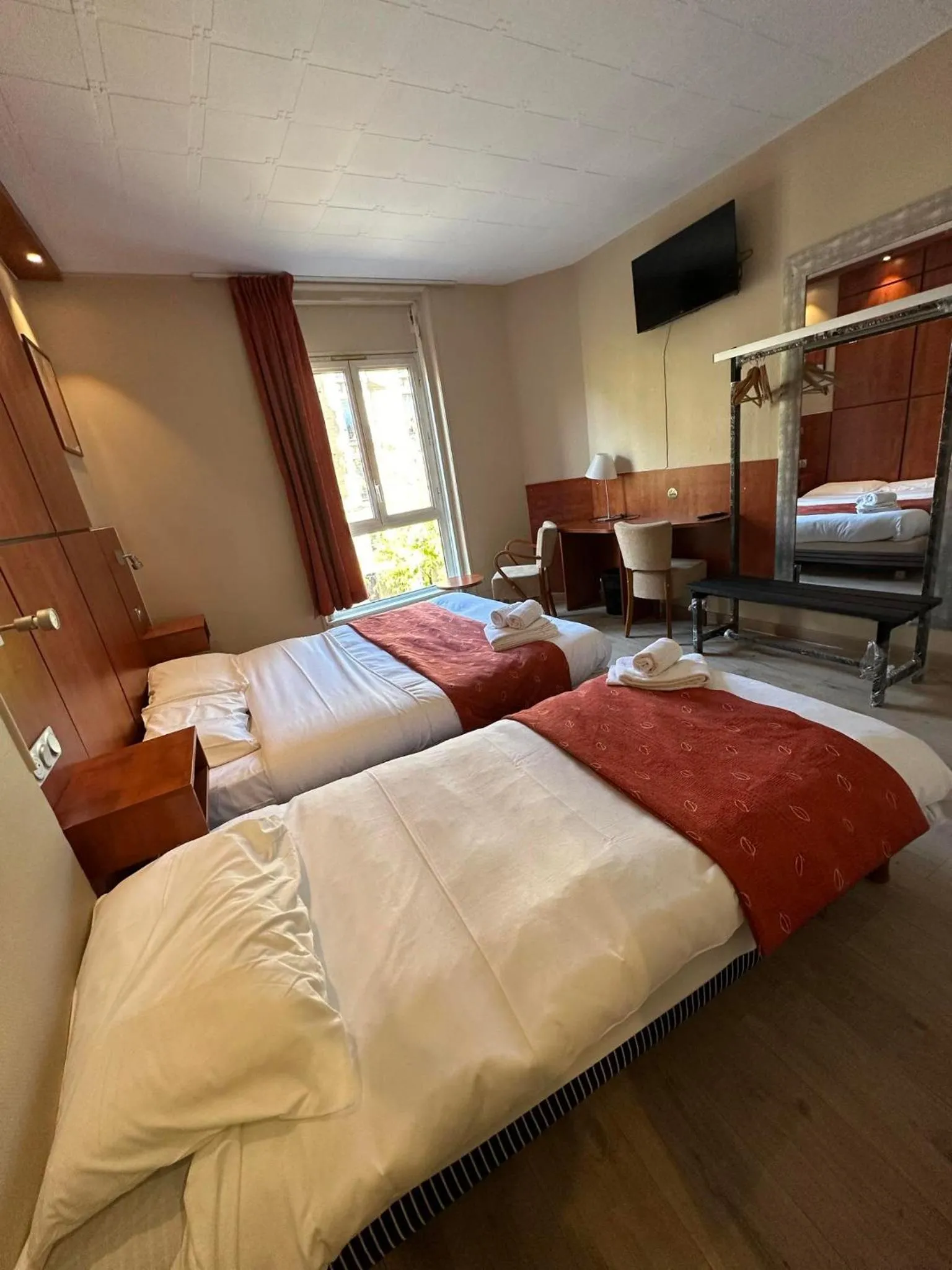 Bed in Hôtel Victoria