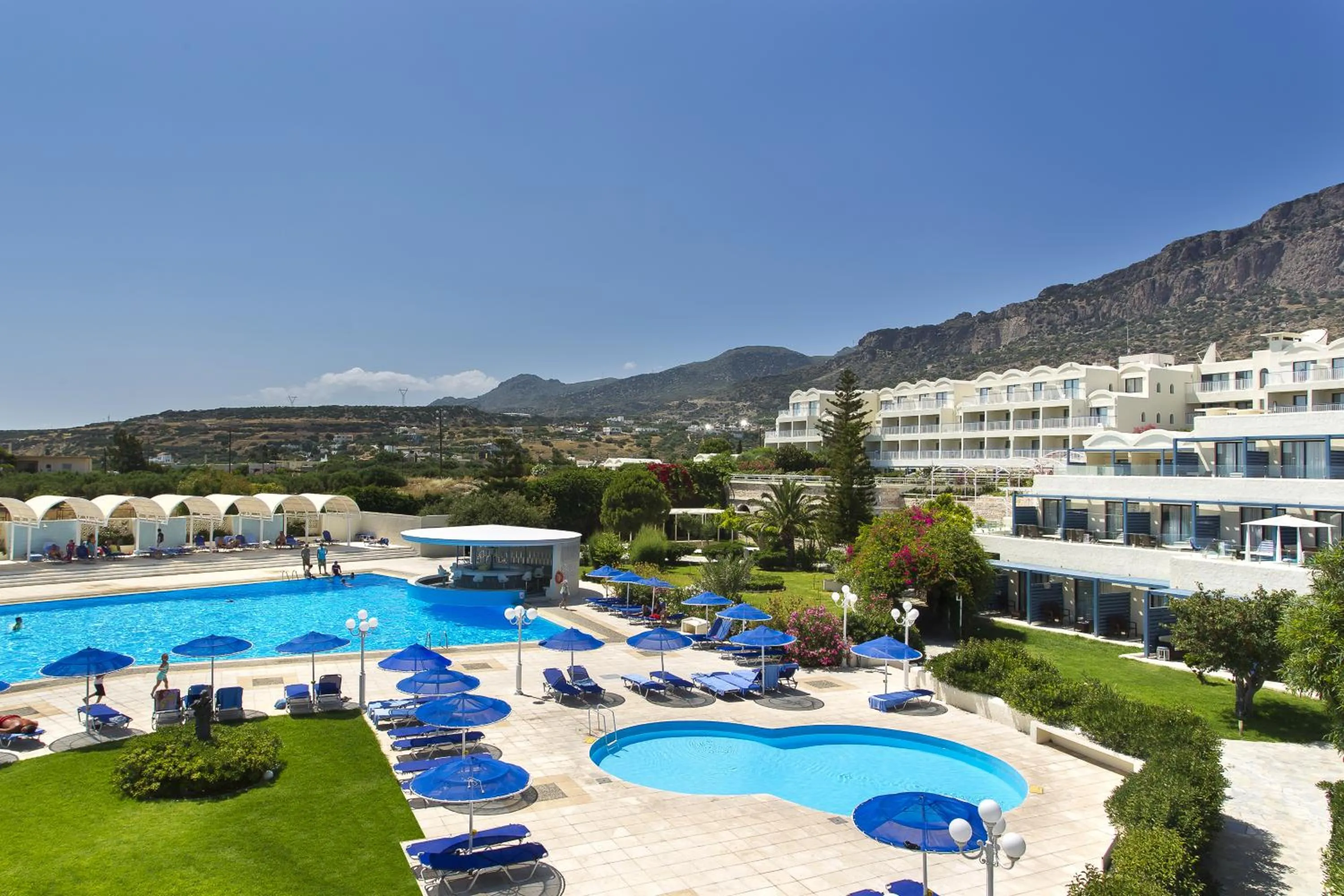 Swimming pool in Mare Blue Hotel