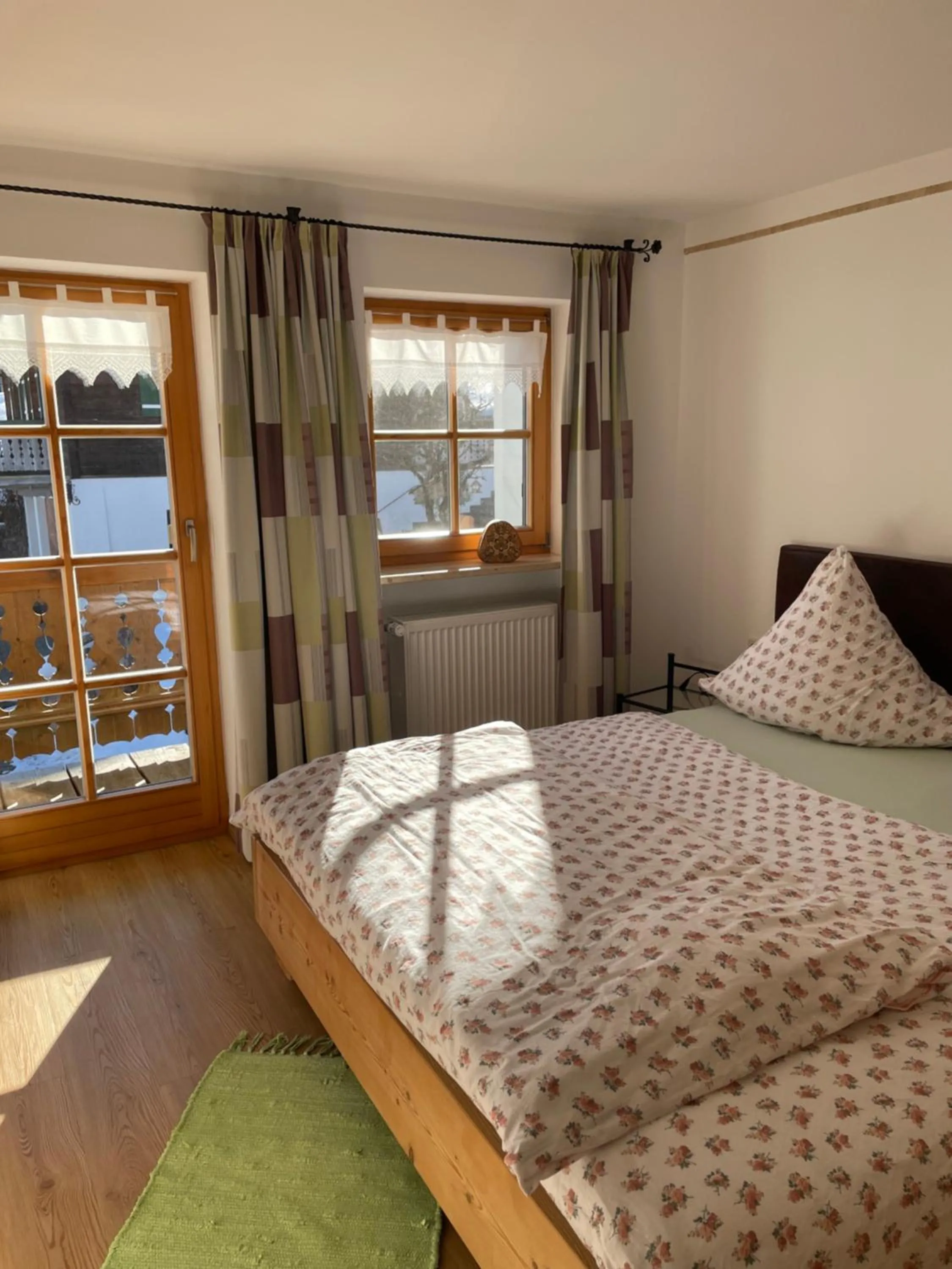Bed in Apartment Rothenlehen