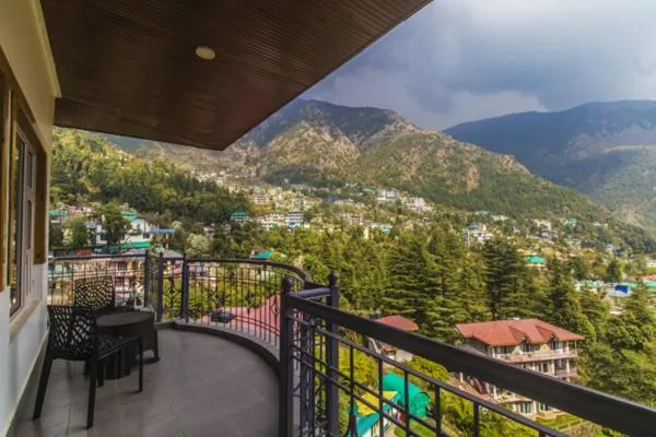 Balcony/Terrace in WOW STAYZ2 Hotel The Lodge