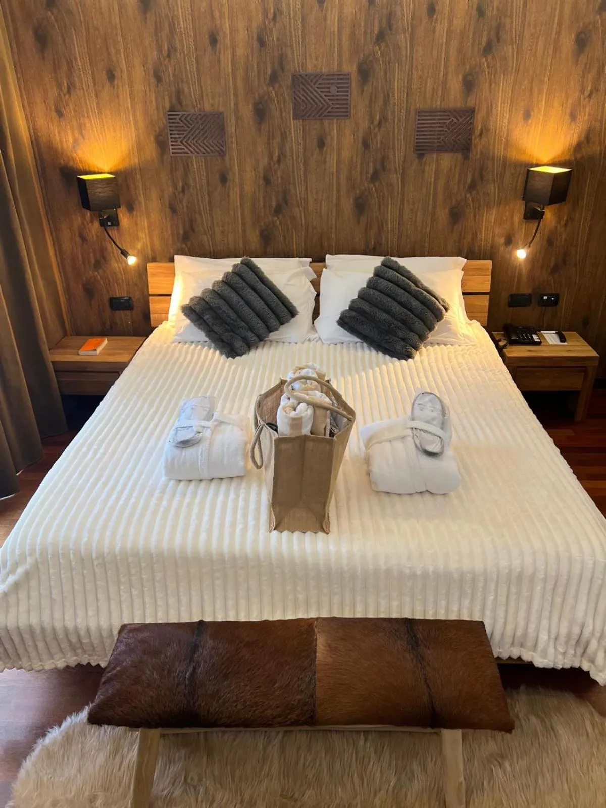 Bed in Savoia Resort