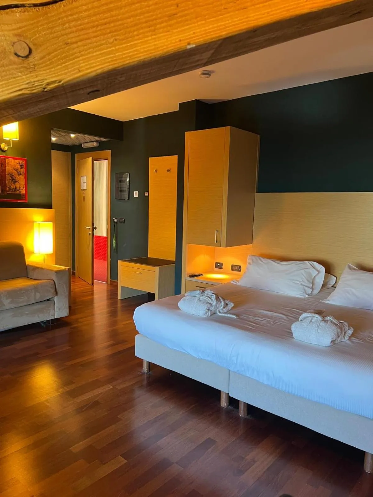 Bed in Savoia Resort