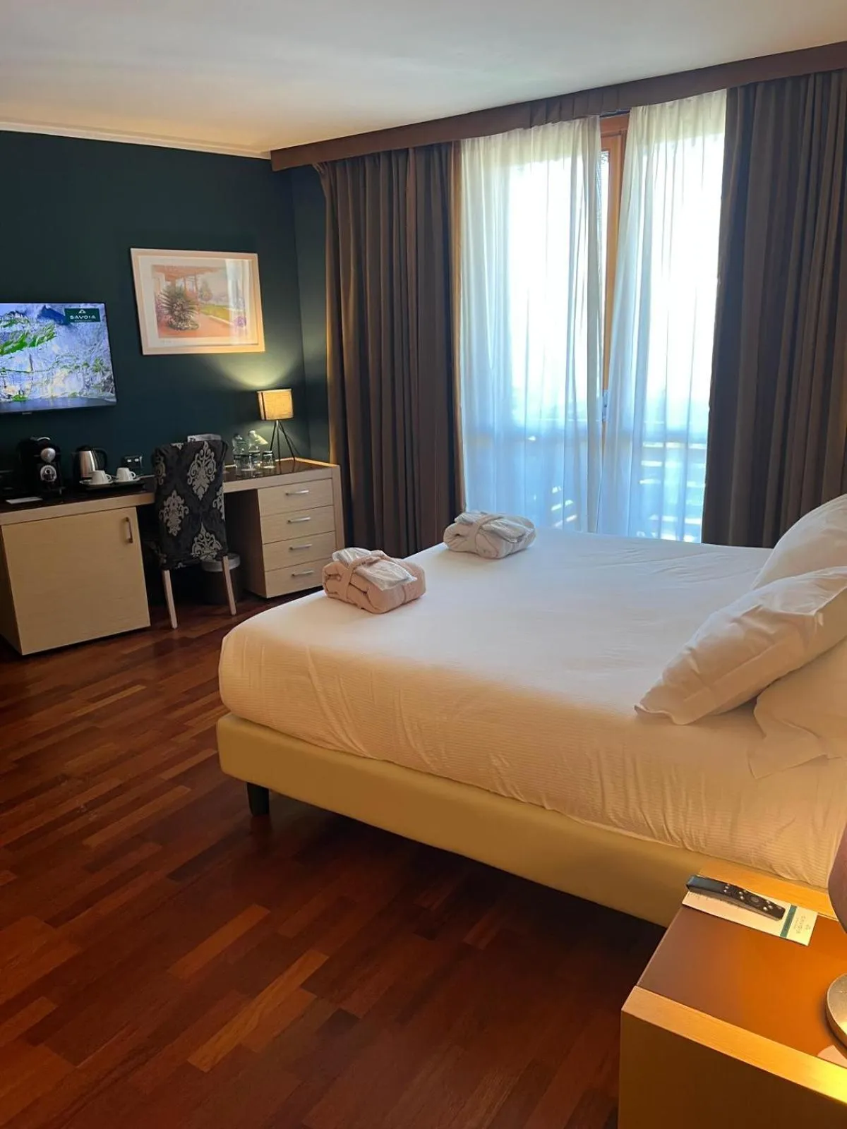 Bed in Savoia Resort