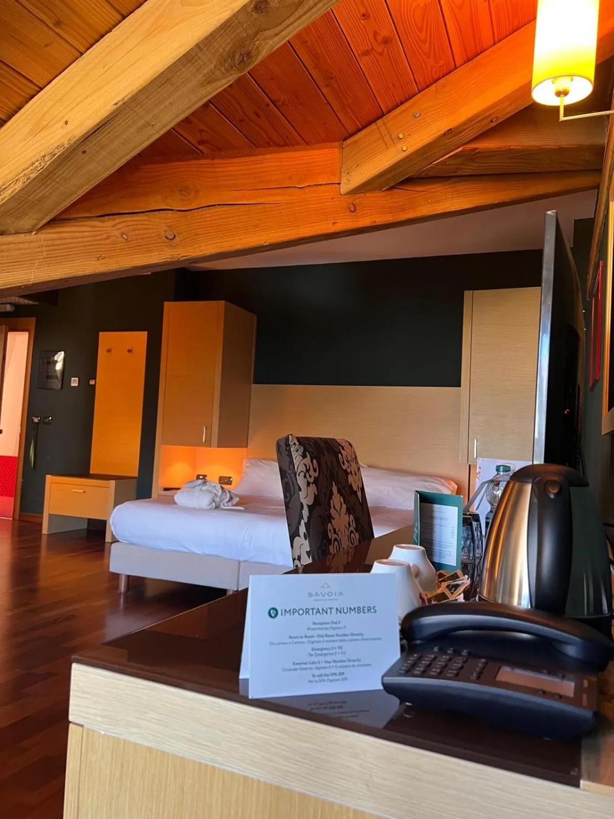 Bed in Savoia Resort