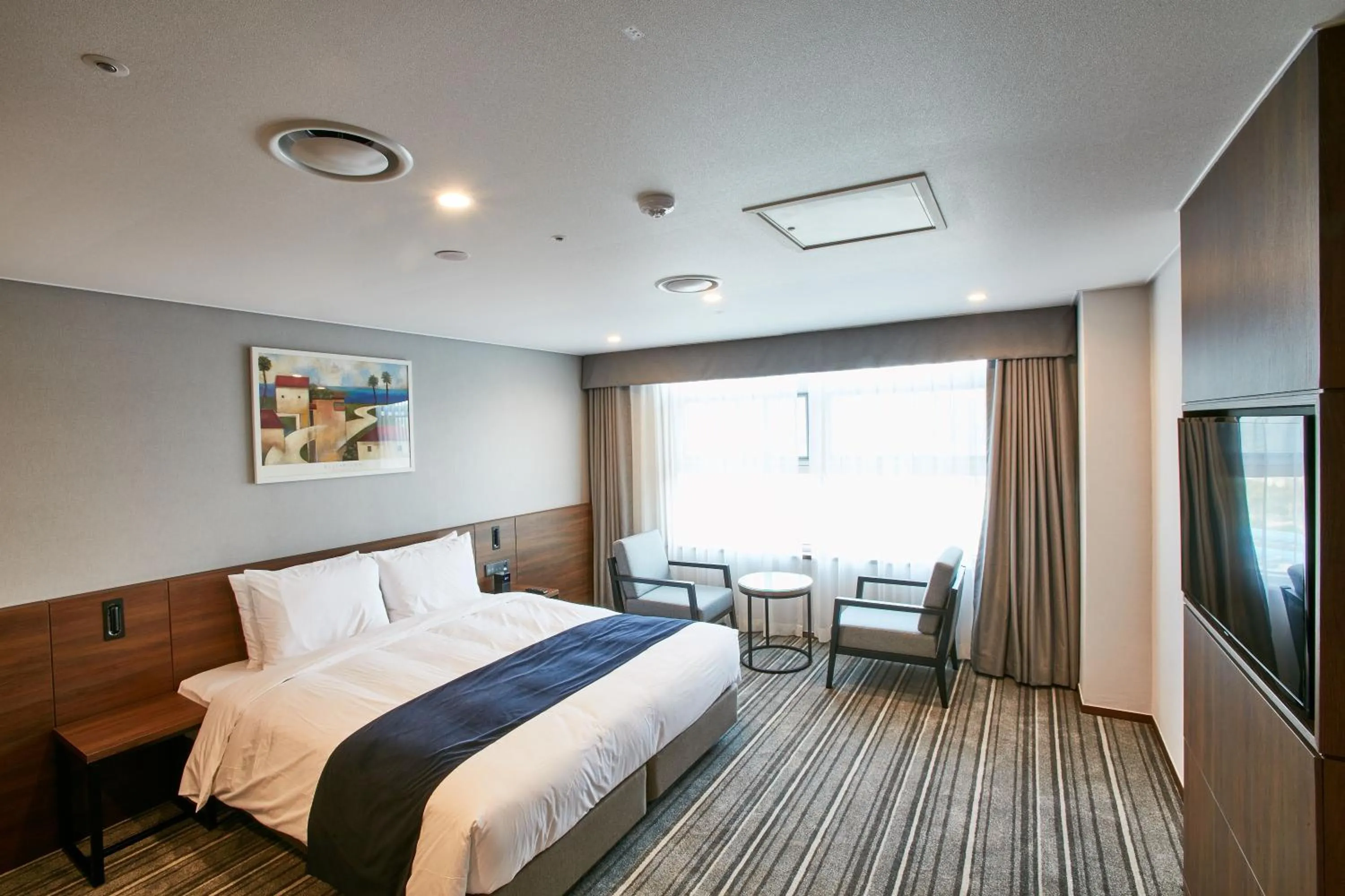 Bed in Island Castle Hotel & Waterpark