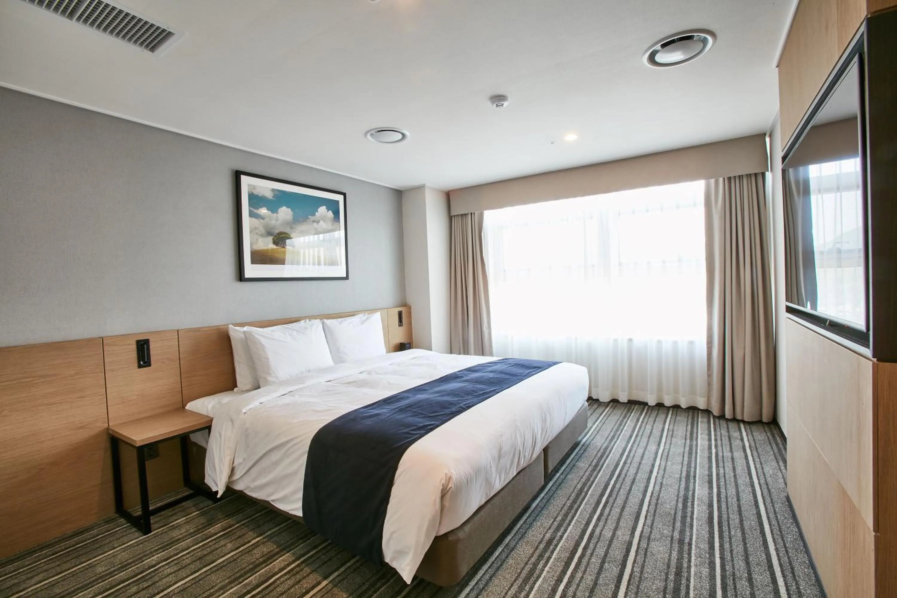 Bed in Island Castle Hotel & Waterpark