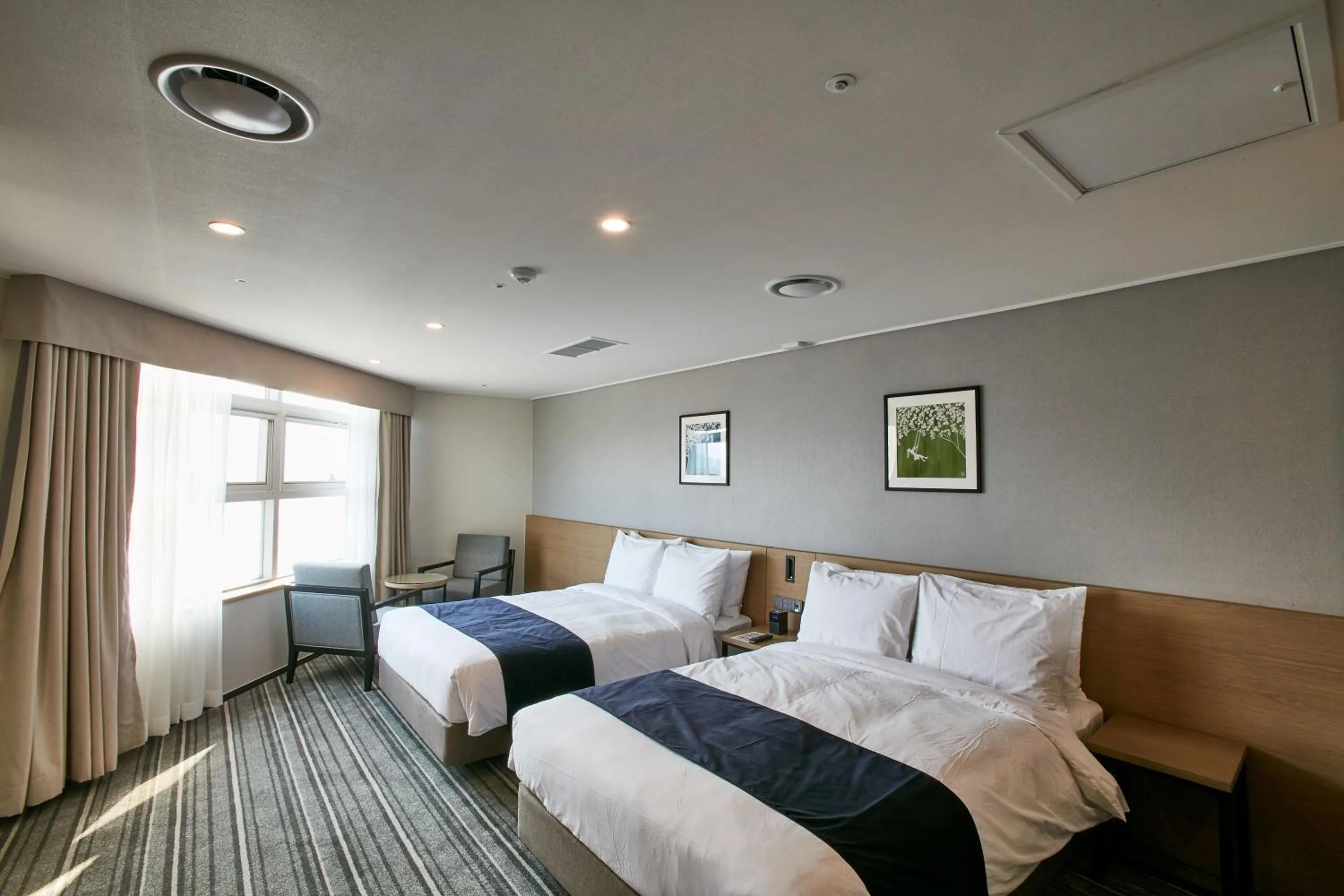 Bed in Island Castle Hotel & Waterpark