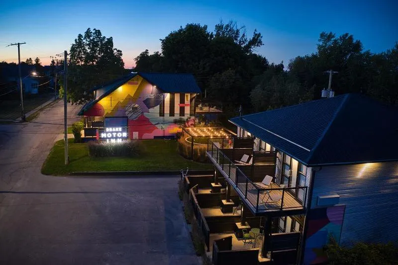 Property building in Drake Devonshire and Motor Inn