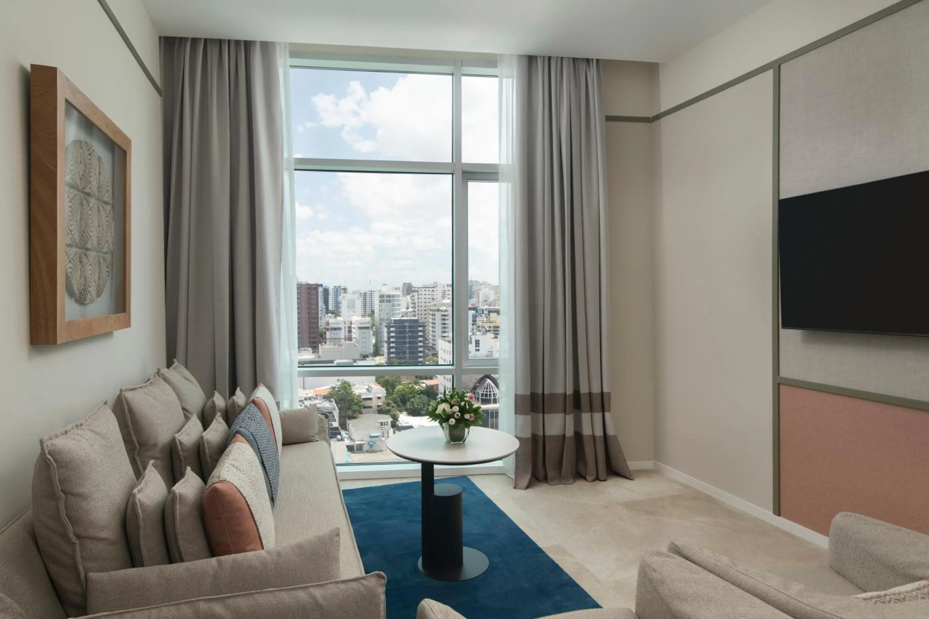 Living room in Hyatt Centric Santo Domingo