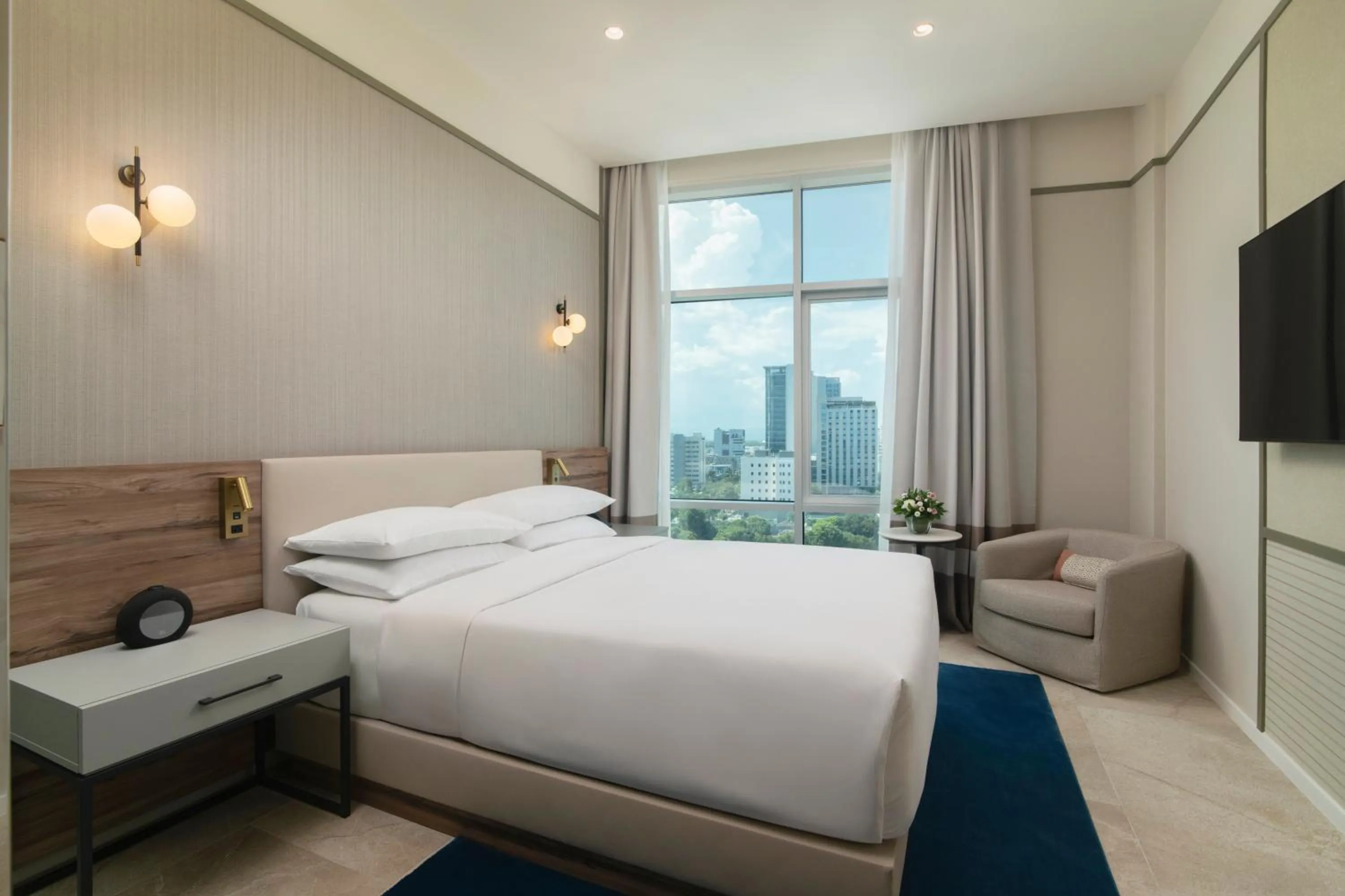 Photo of the whole room, Bed in Hyatt Centric Santo Domingo