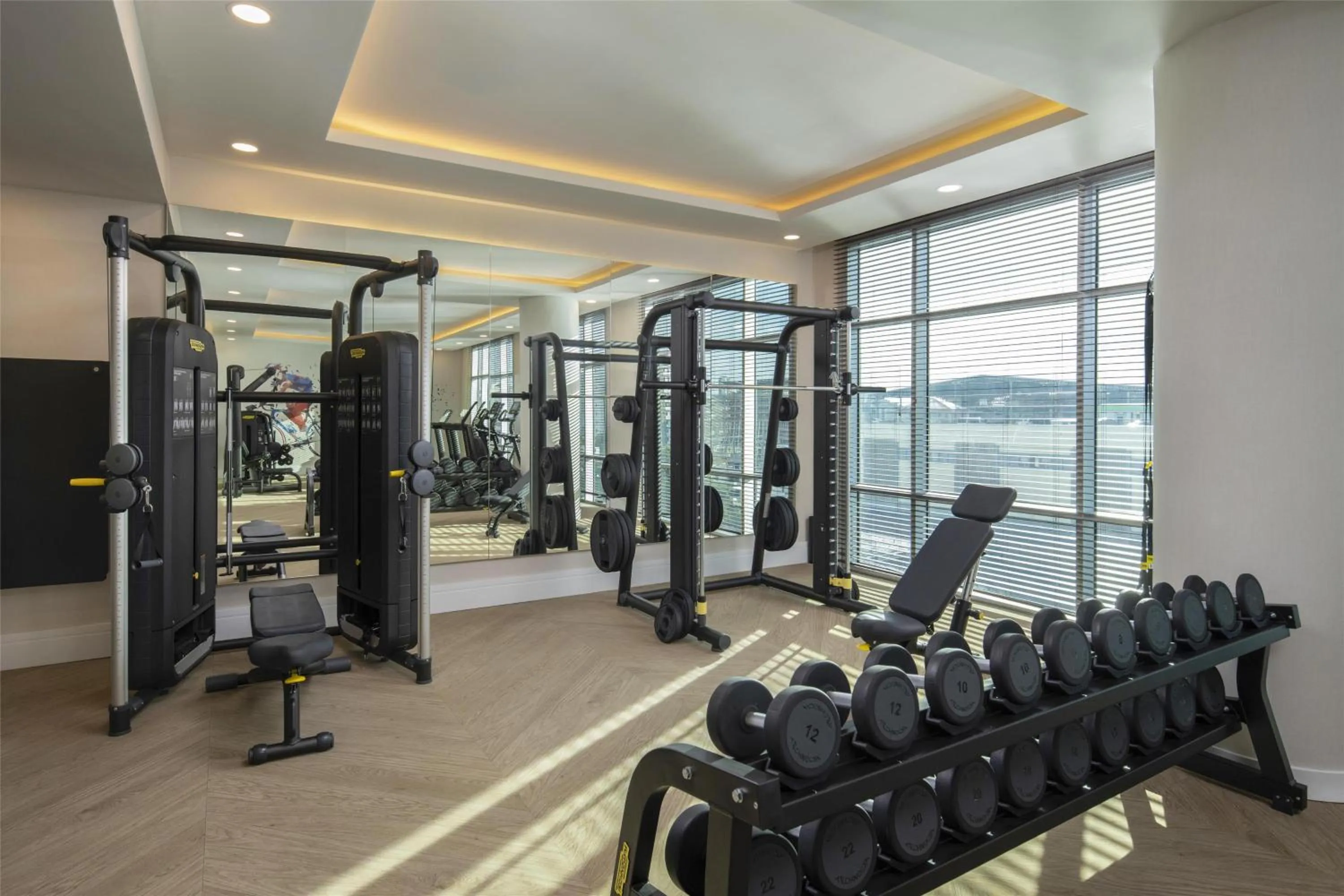 Fitness centre/facilities in Hyatt Centric Santo Domingo