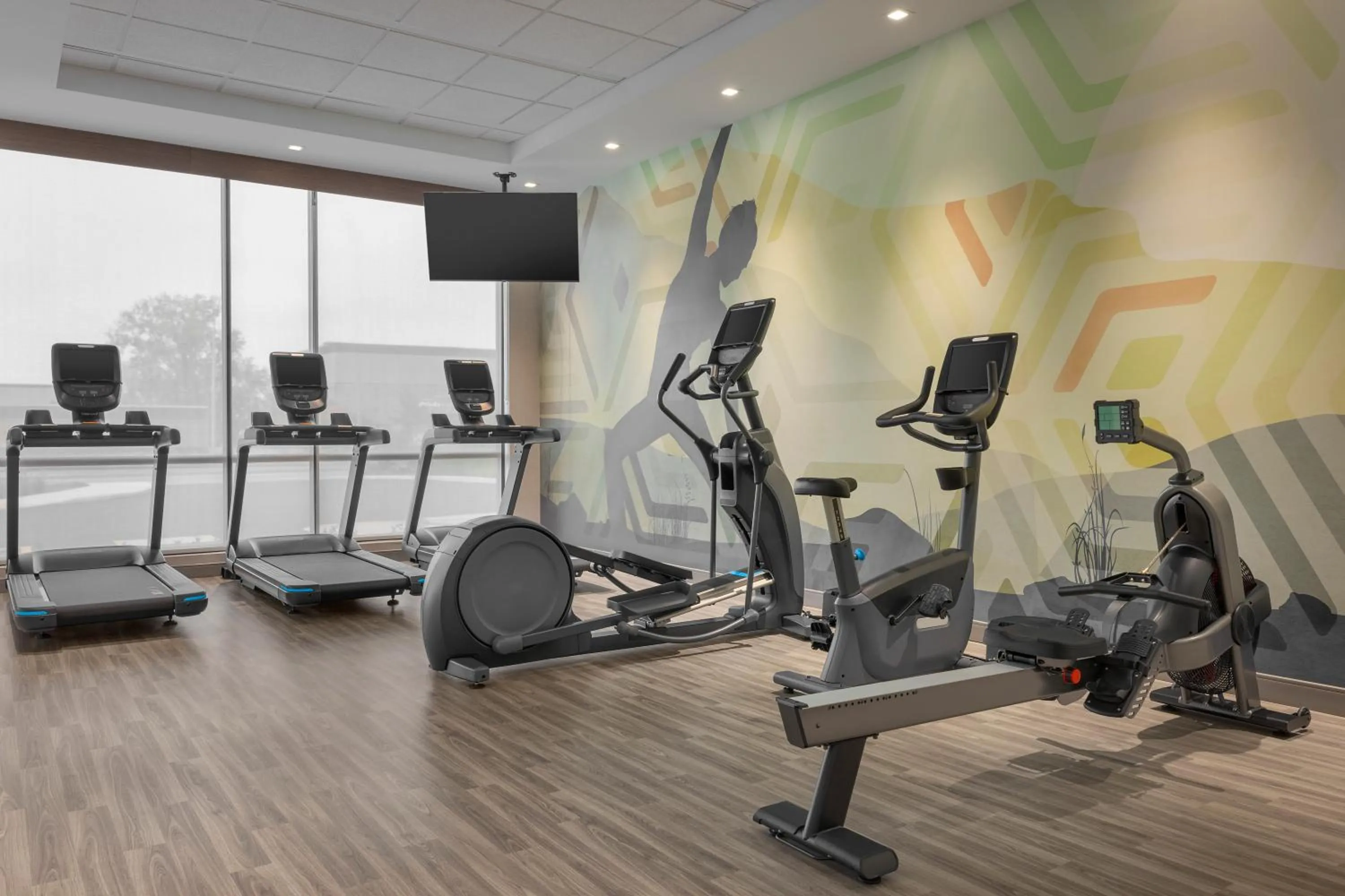 Fitness centre/facilities in Hyatt Place Windsor