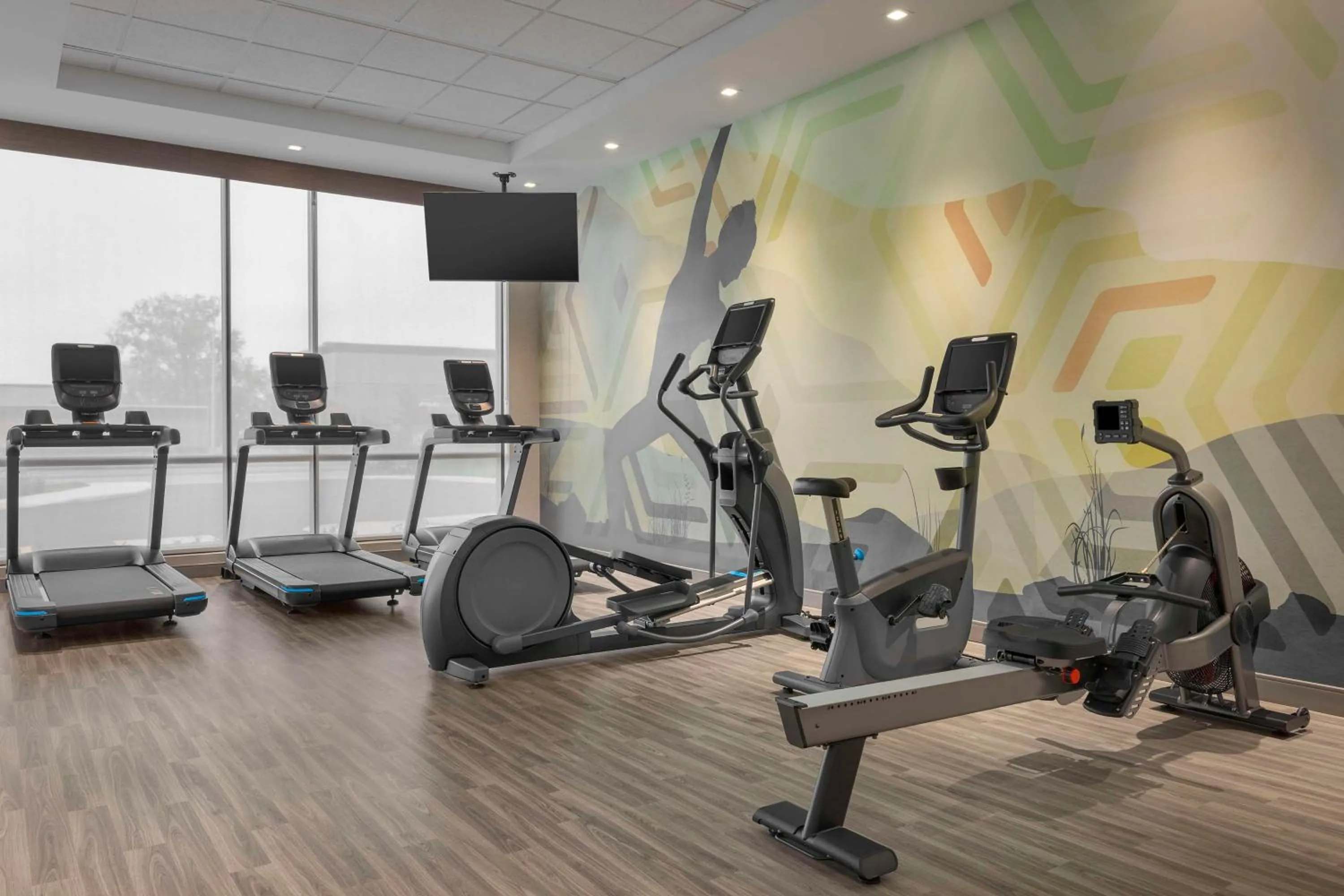 Fitness centre/facilities in Hyatt Place Windsor