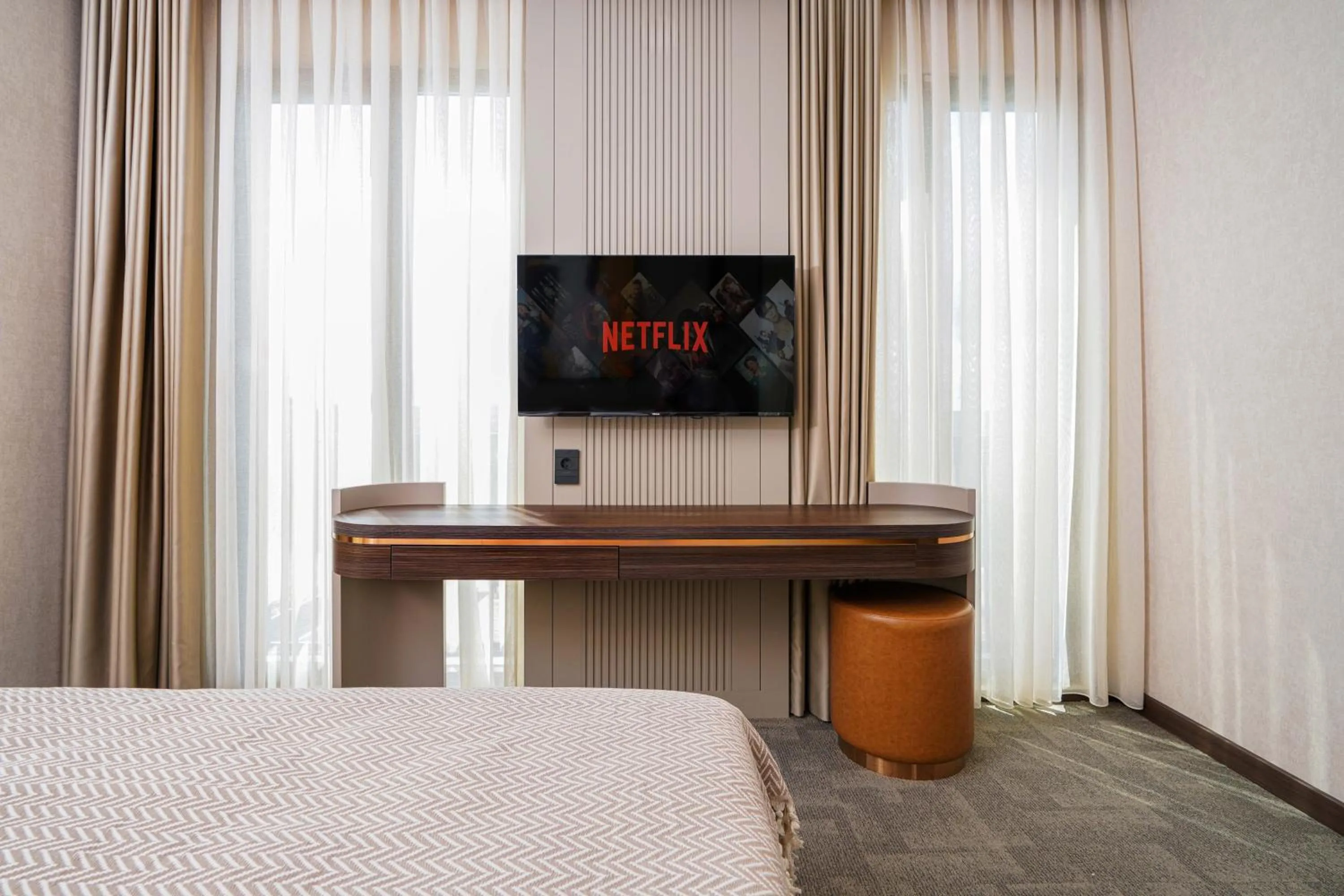 Bed in Byon Hotel Şile