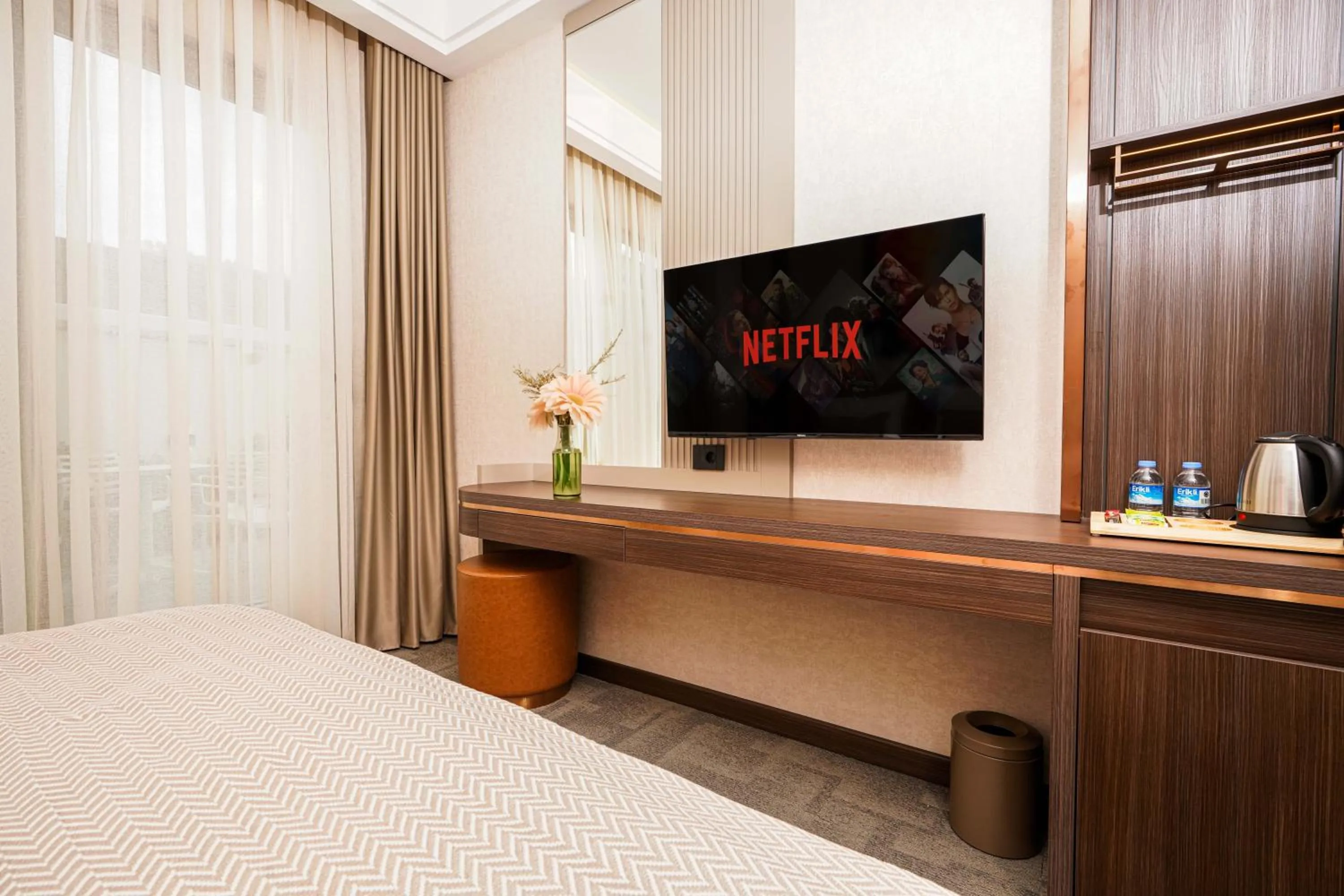 Bed in Byon Hotel Şile