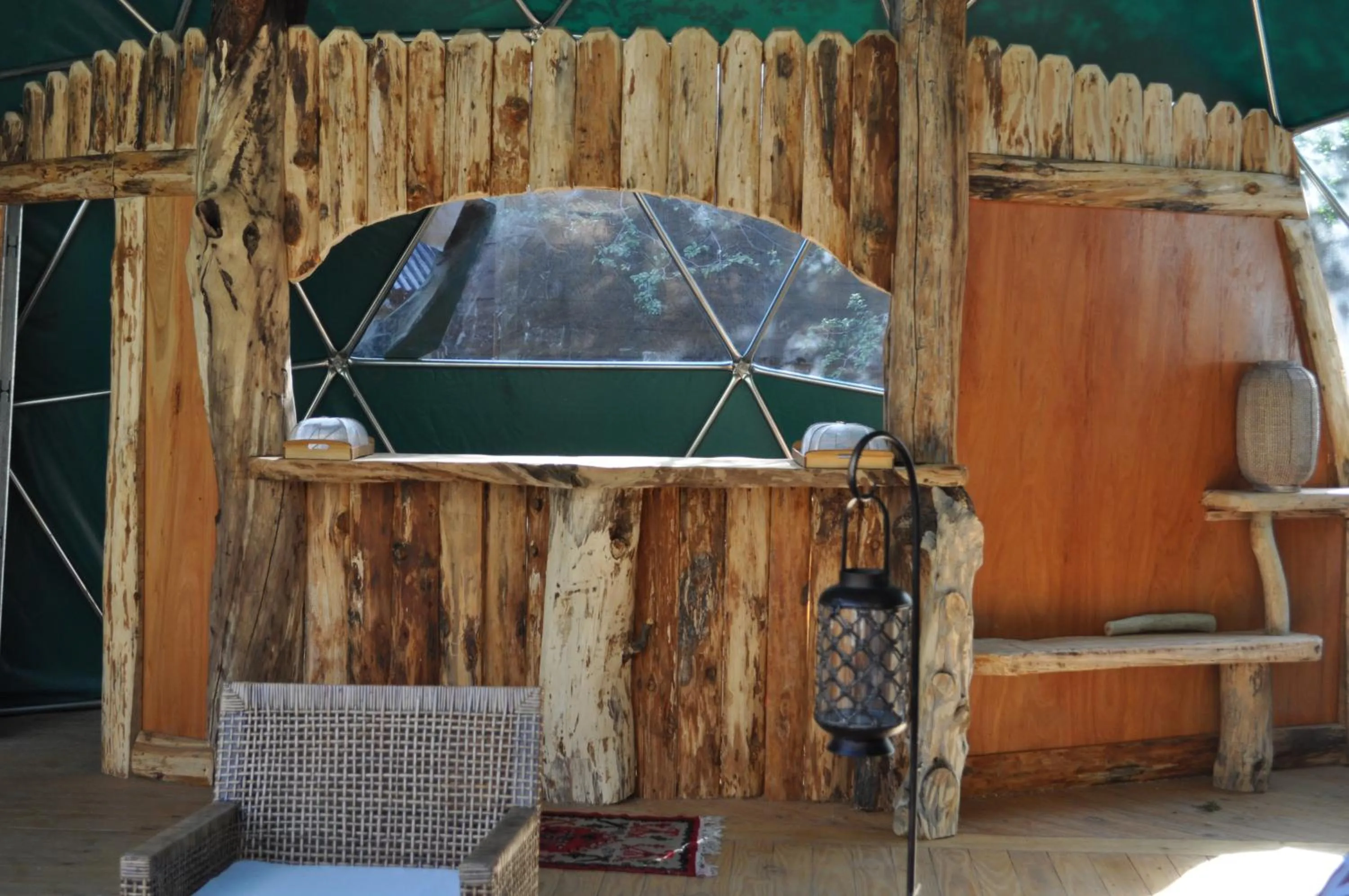 Lobby or reception in Patagonia Eco Domes