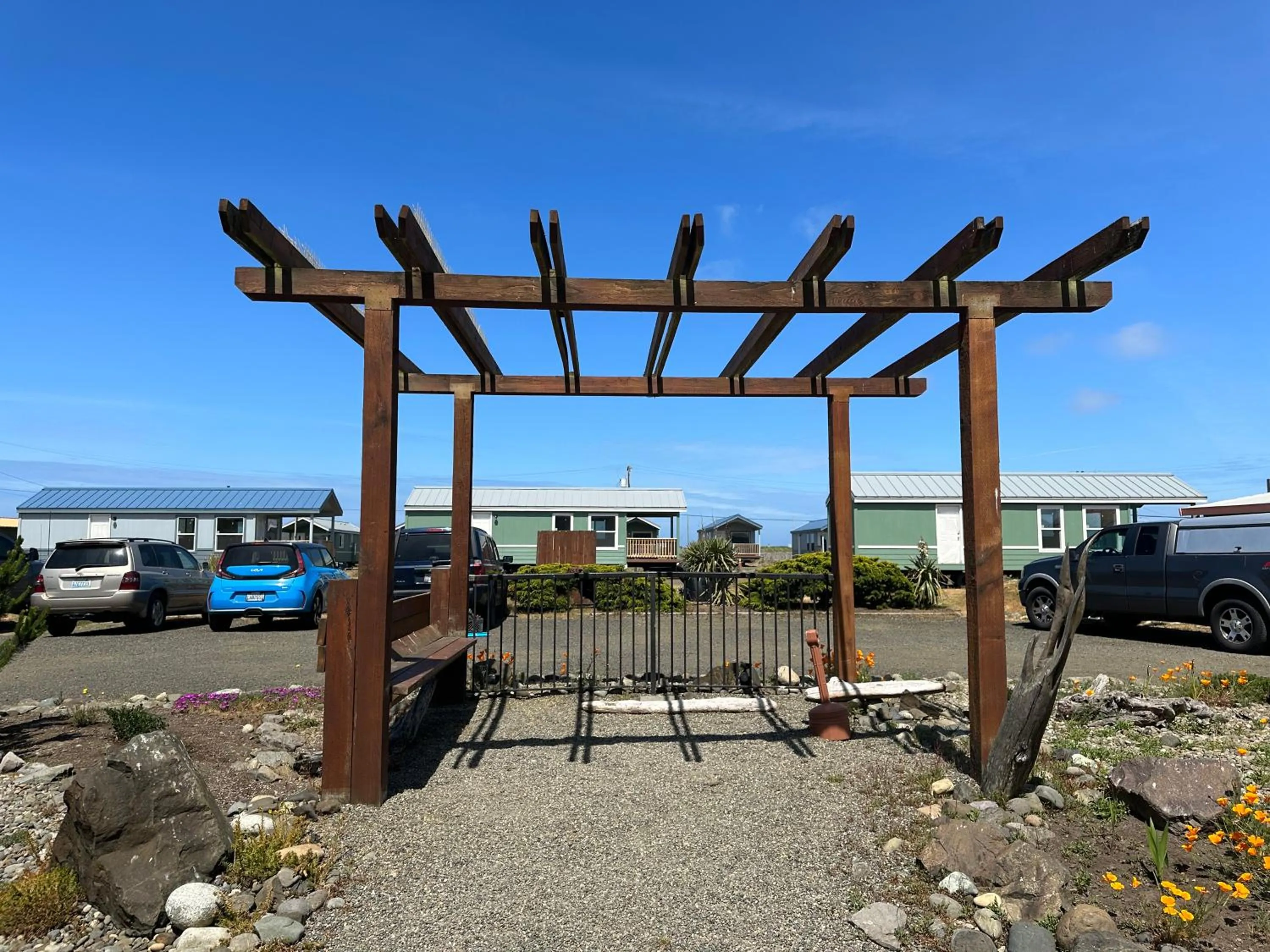 Patio in Westport Inn