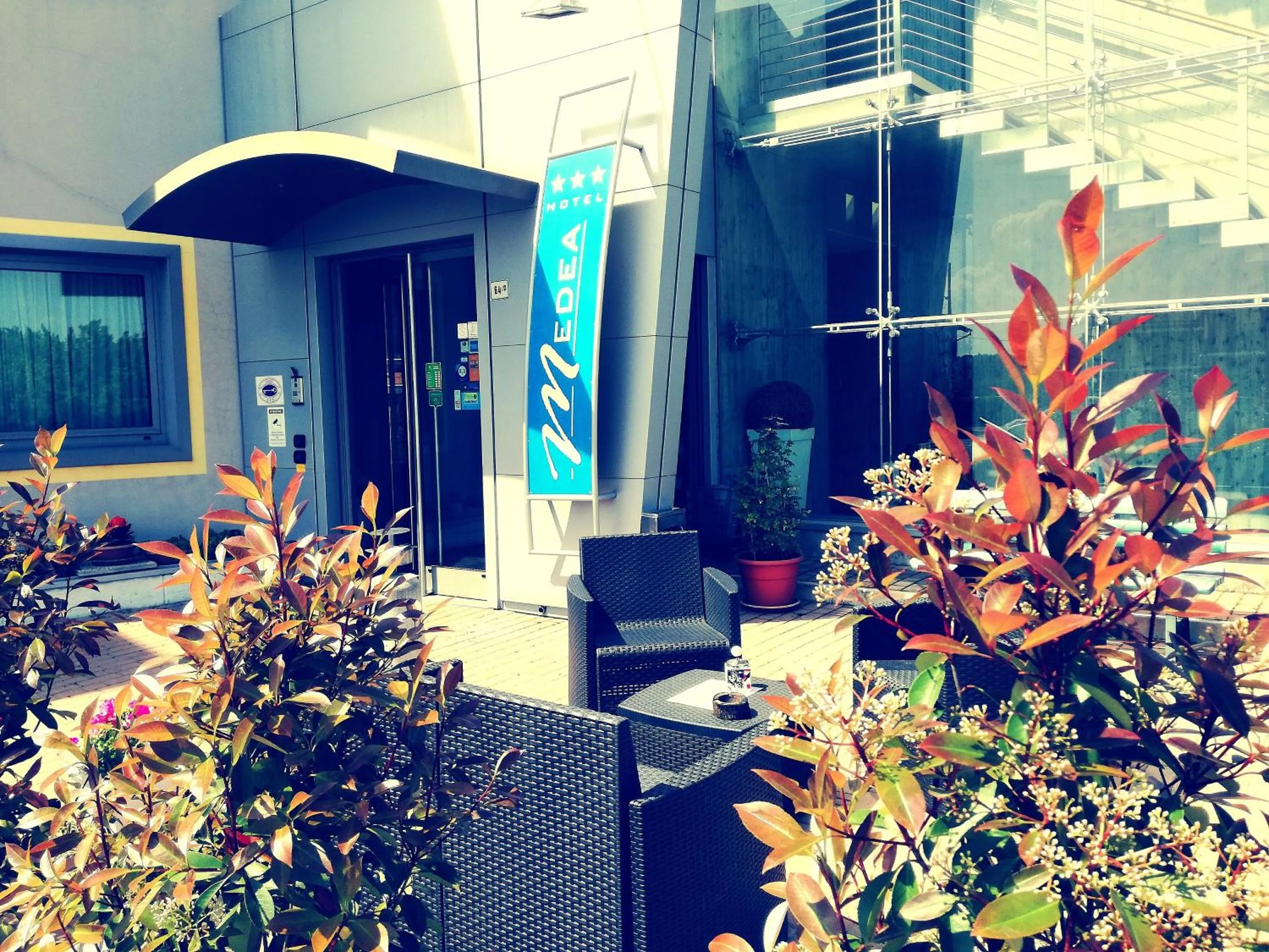 Facade/entrance in Hotel Medea