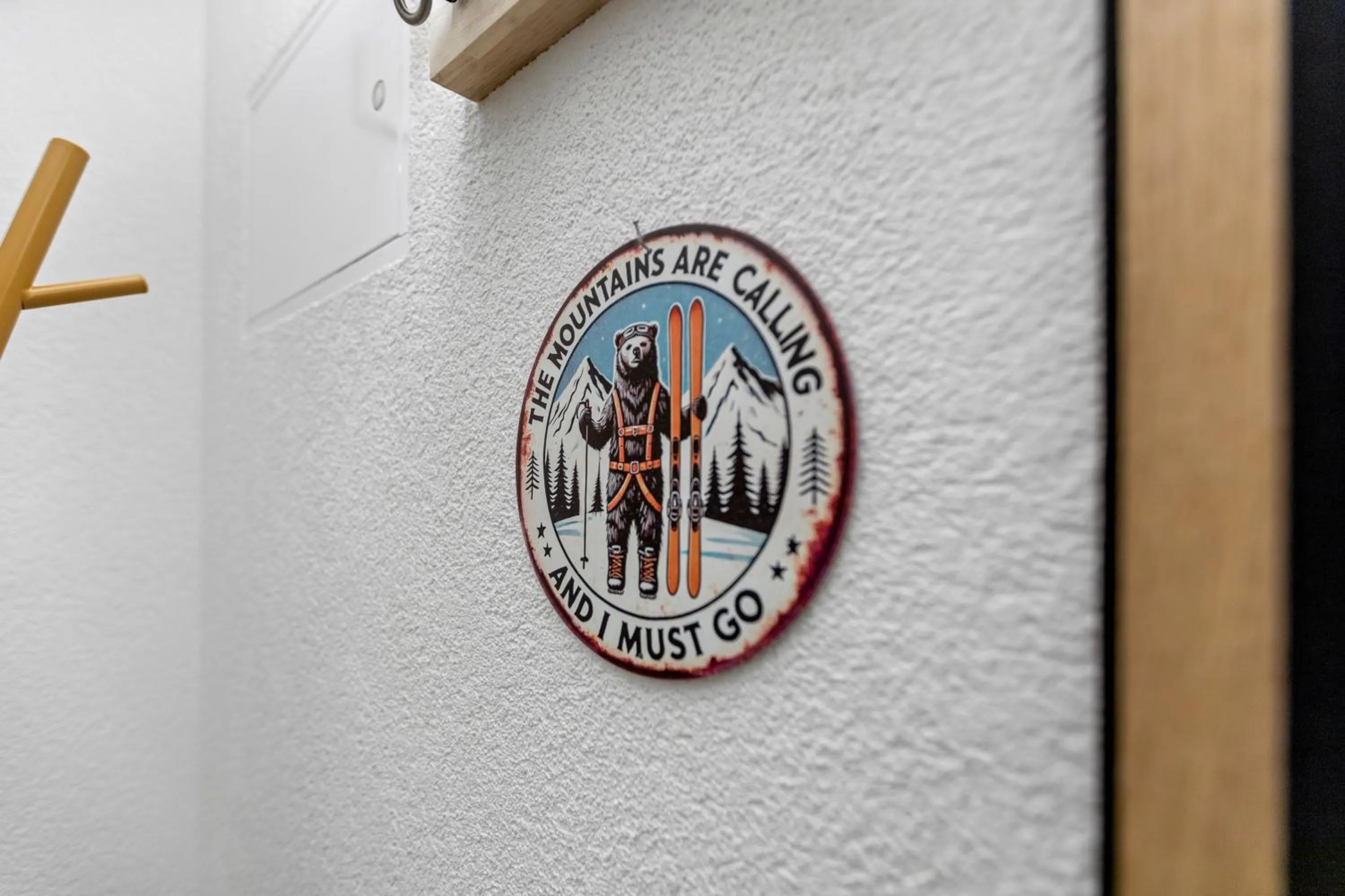 Decorative detail in Centre de Saas-Fee - 2 chambres - balcon & patio