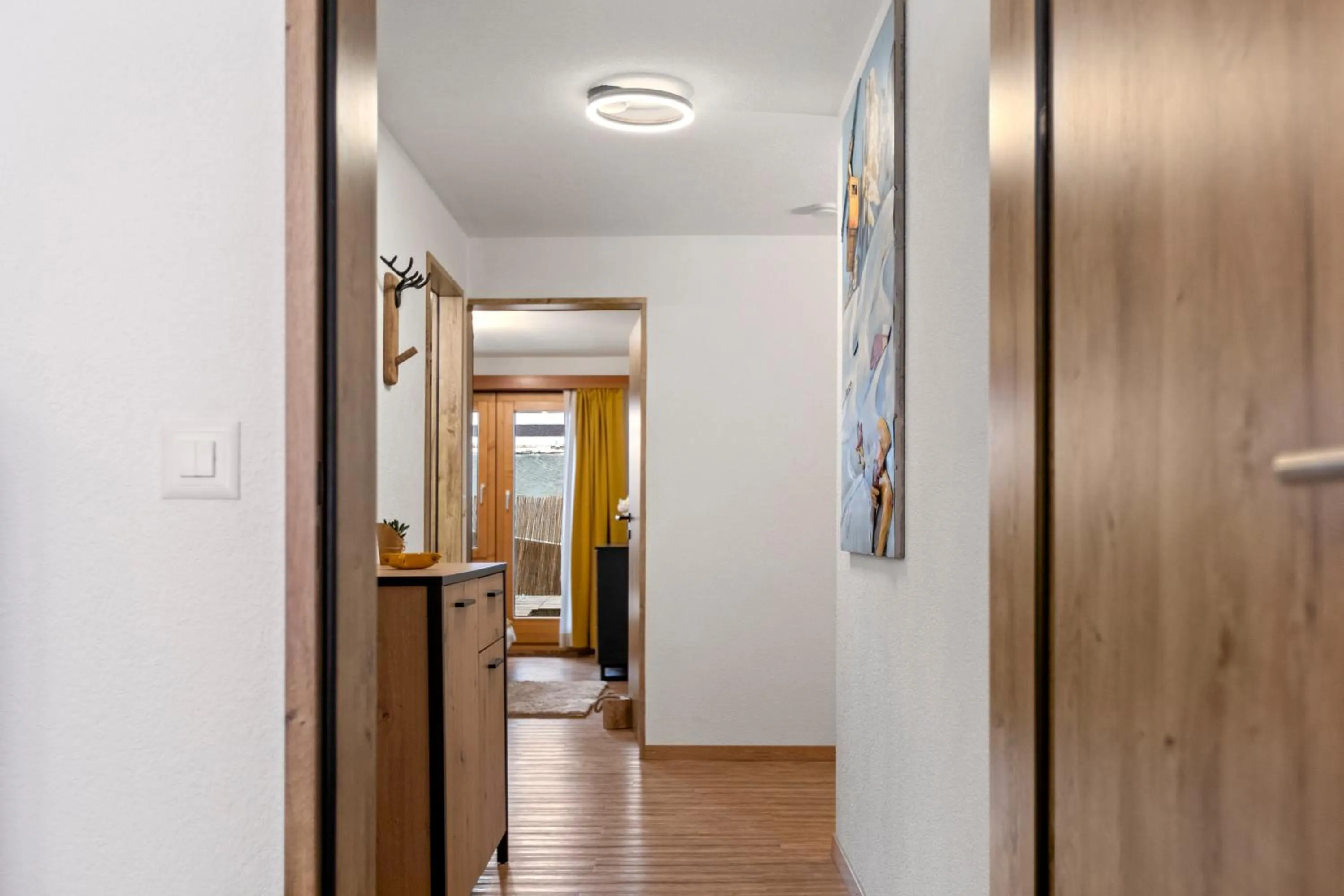 Facade/entrance in Centre de Saas-Fee - 2 chambres - balcon & patio