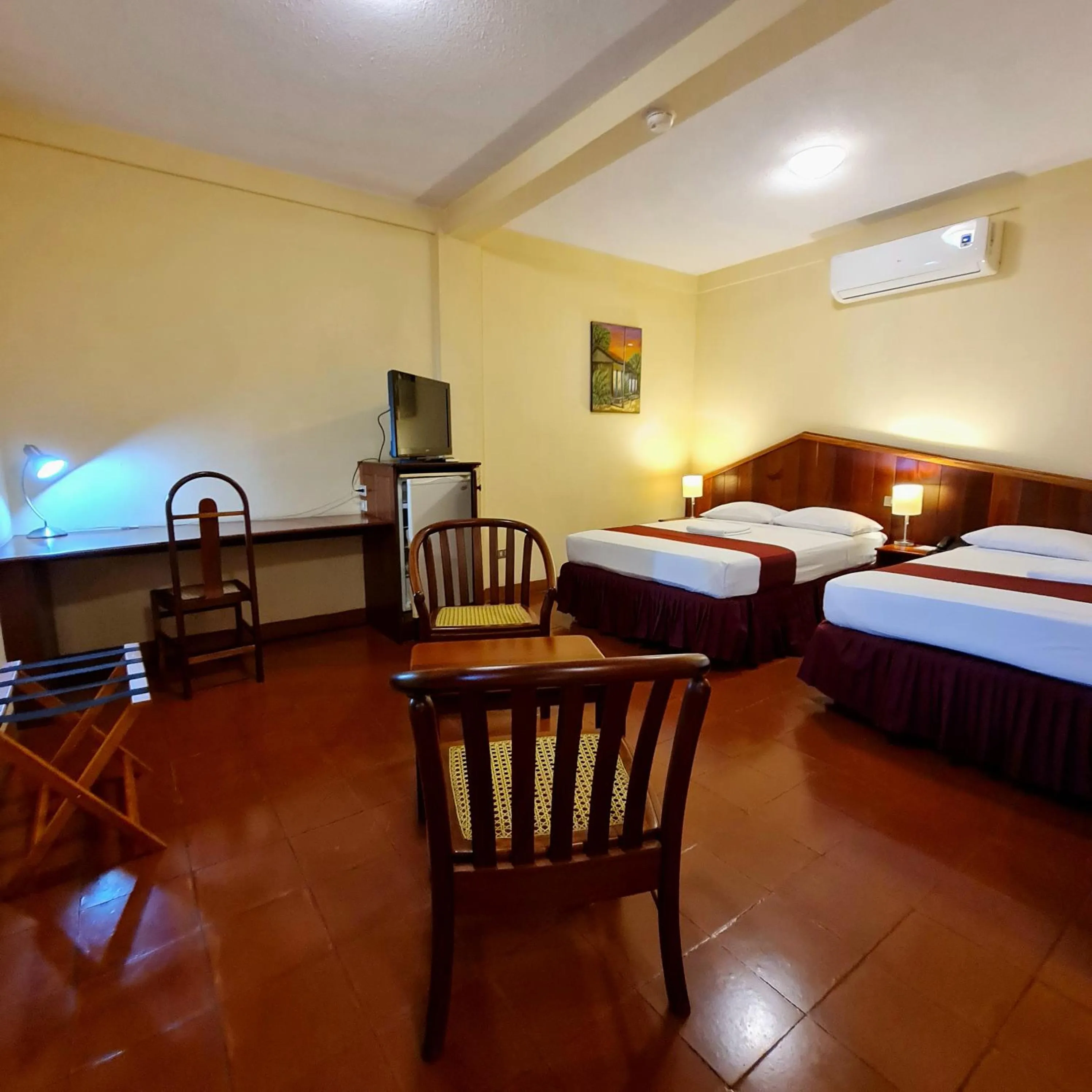 Bed in Hotel Austria