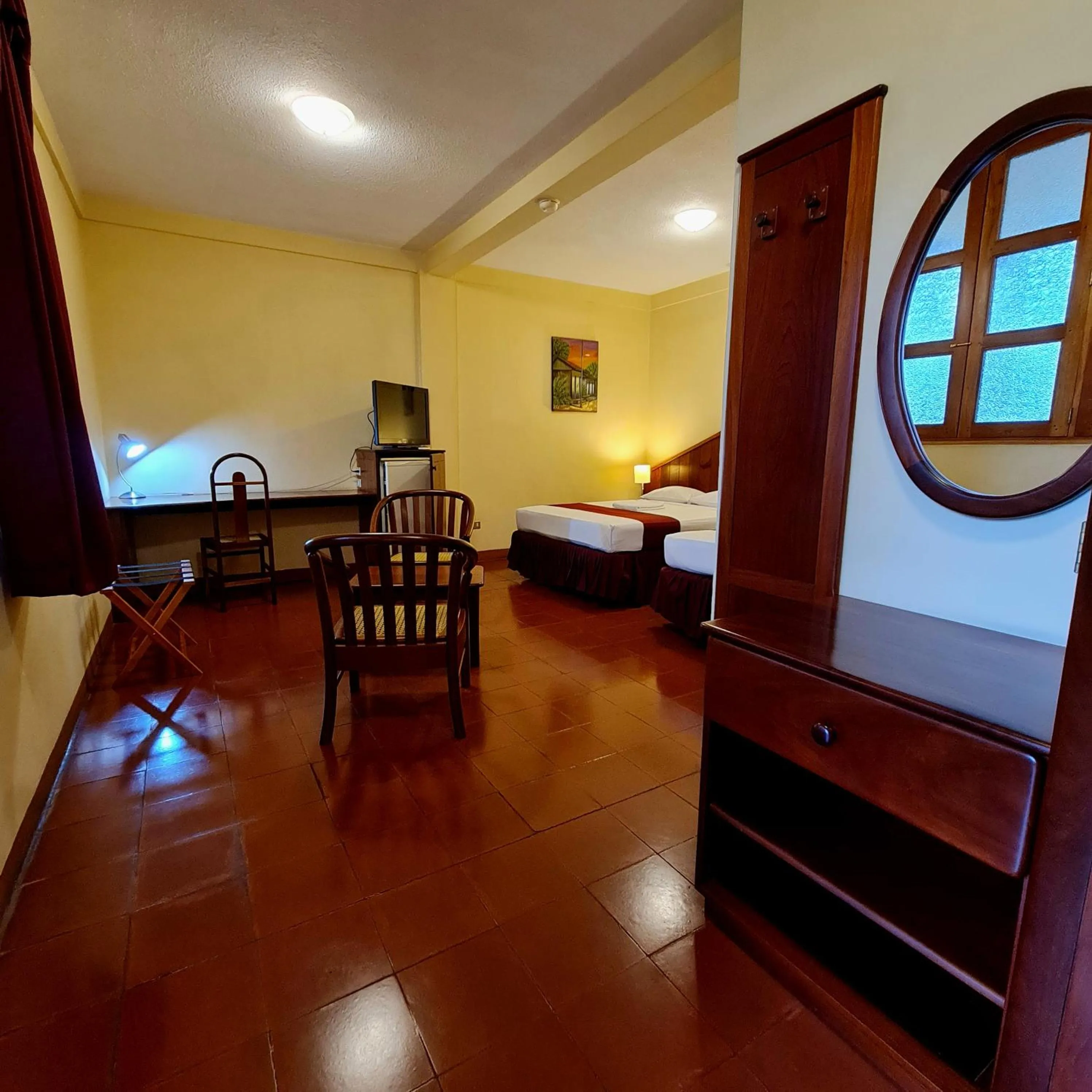 Bed in Hotel Austria