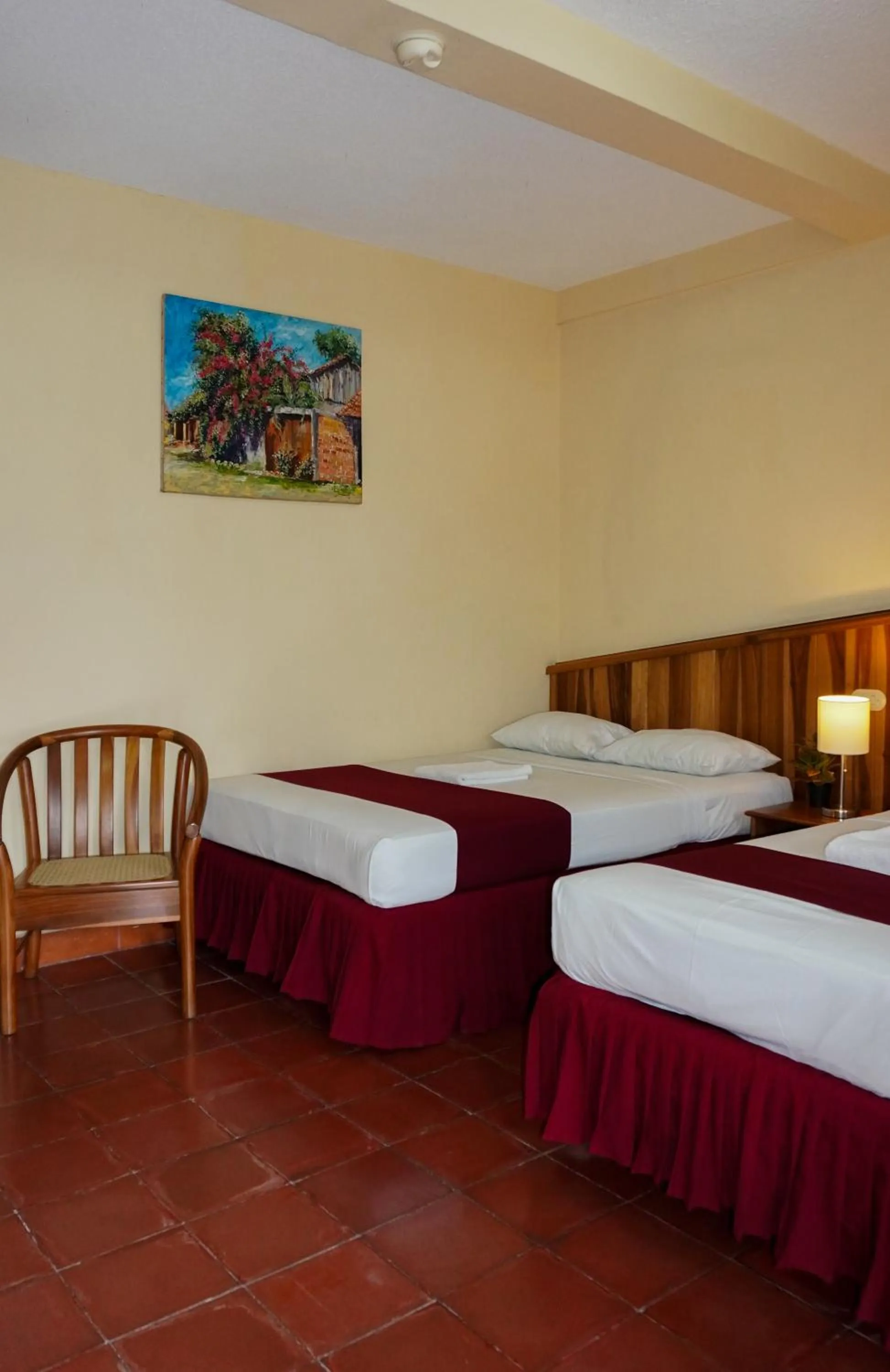 Bed in Hotel Austria