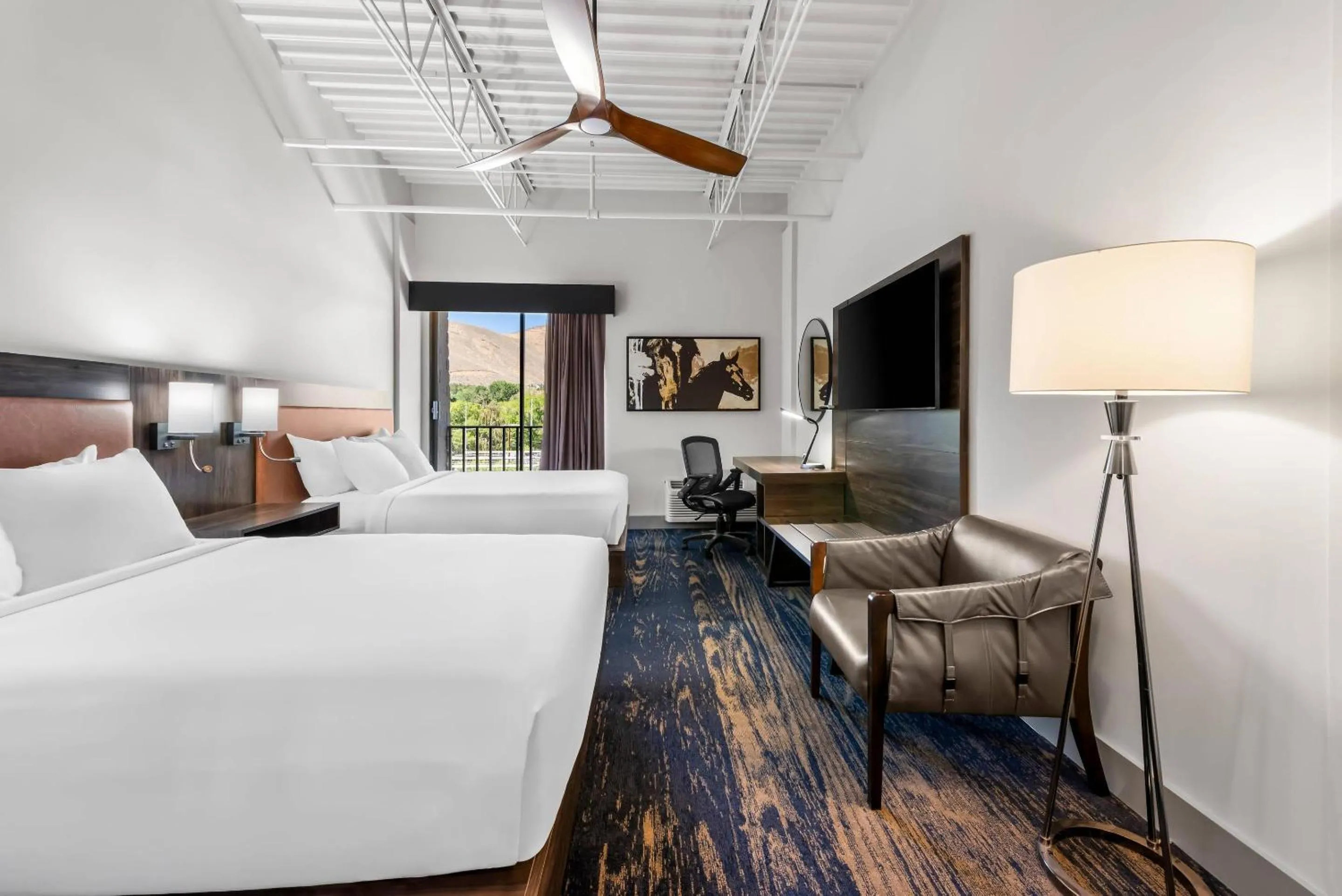 Bedroom, Bed in The Federal Hotel Downtown Carson City, an Ascend Collection Hotel