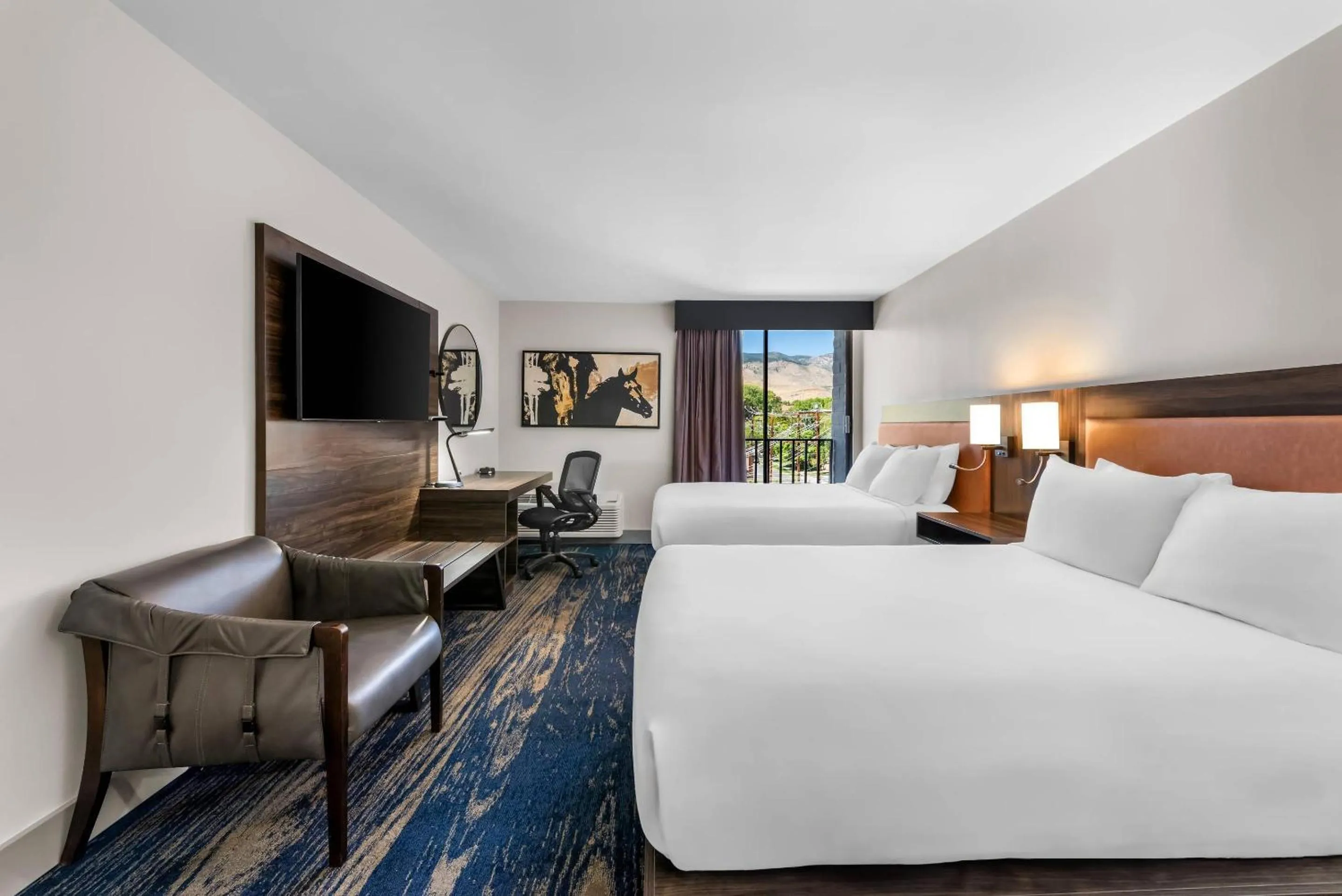 Bedroom, Bed in The Federal Hotel Downtown Carson City, an Ascend Collection Hotel