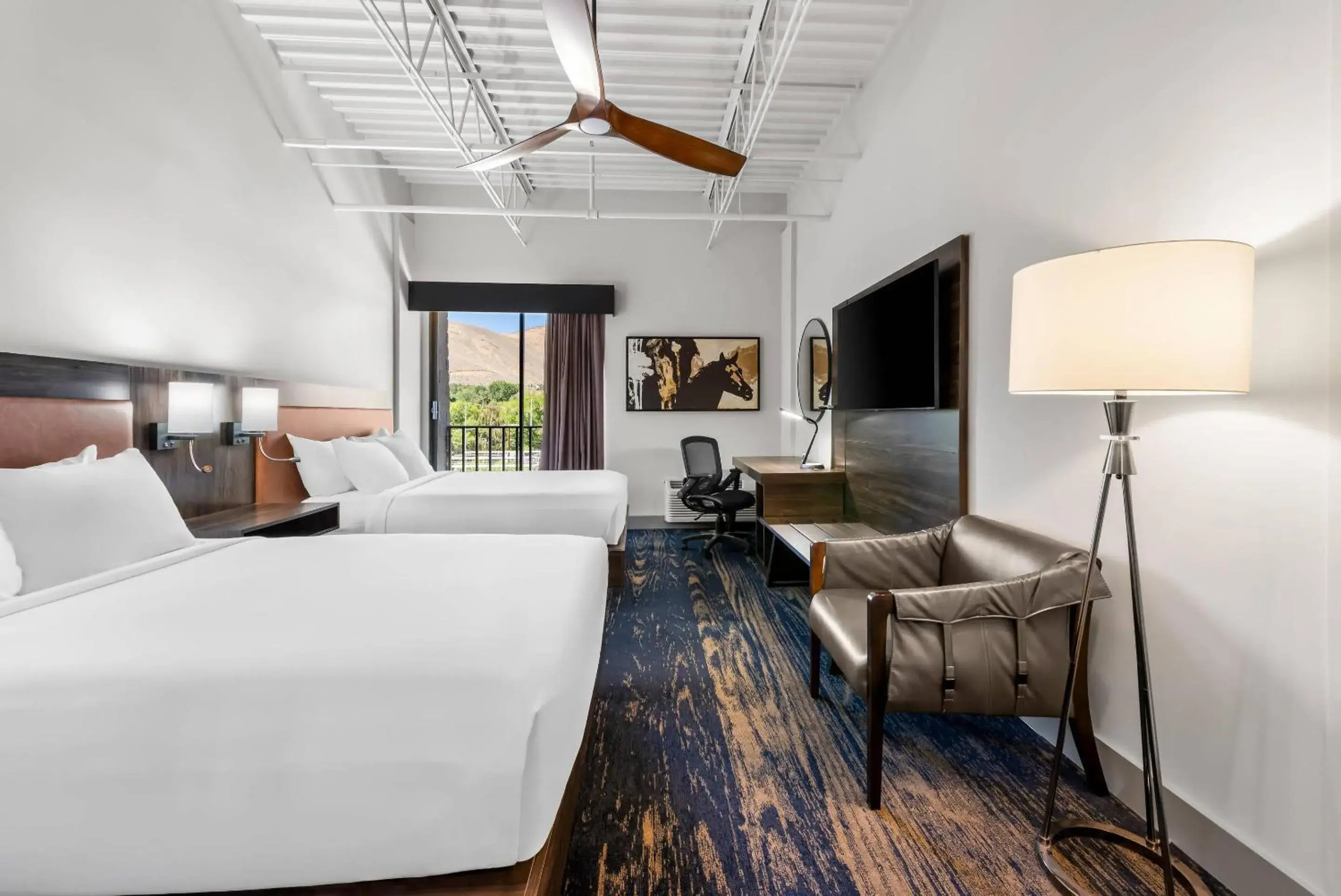 Superior Queen Room with Two Queen Beds & Balcony - Top Floor in The Federal Hotel Downtown Carson City, an Ascend Collection Hotel Superior Queen Room with Two Queen Beds & Balcony - Top Floor in The Federal Hotel Downtown Carson City, an Ascend Collection Hotel