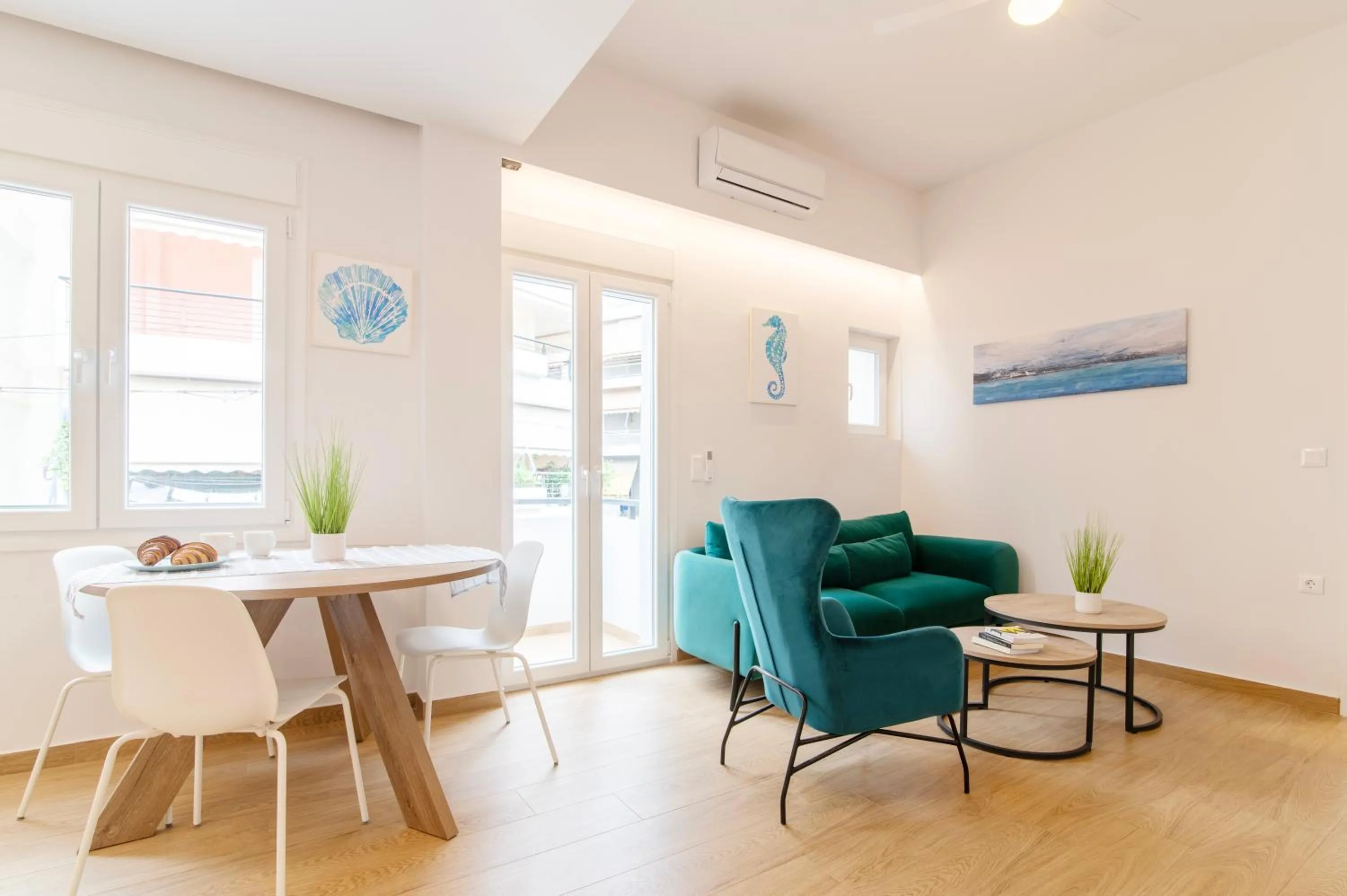 Seating area in Lighthouse Kipseli