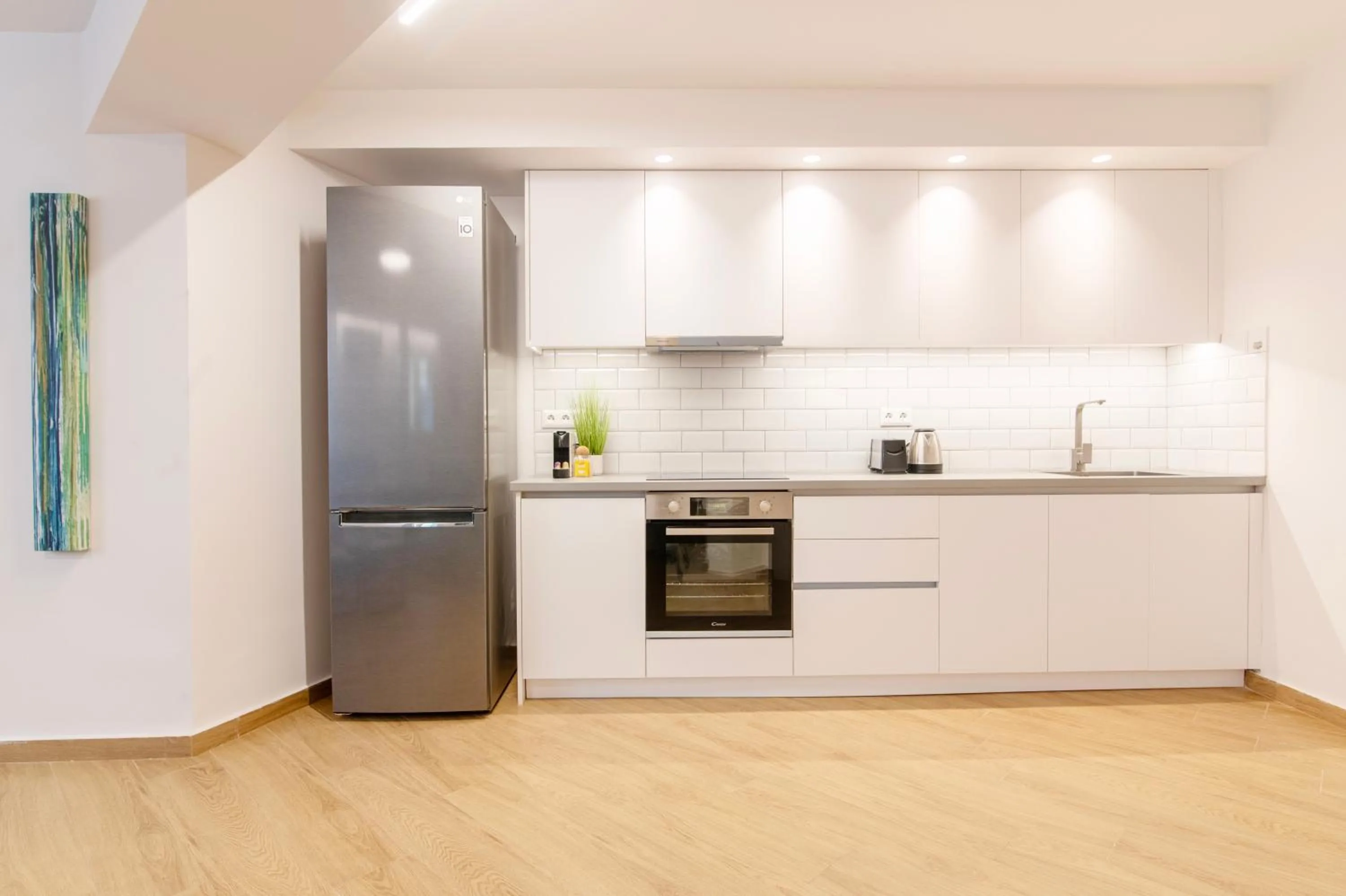 Kitchen or kitchenette in Lighthouse Kipseli