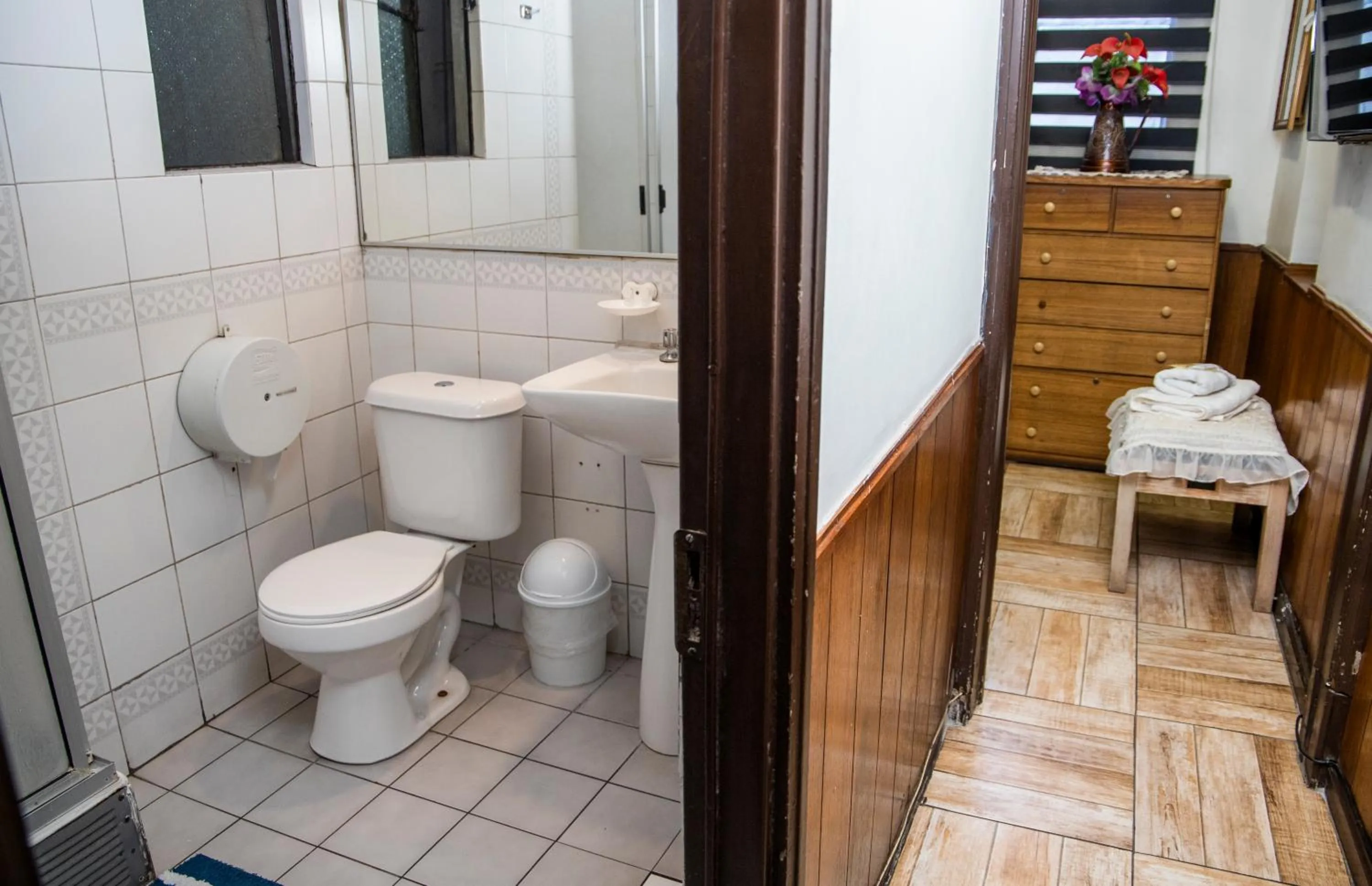 Bathroom in Hotel La Castellana