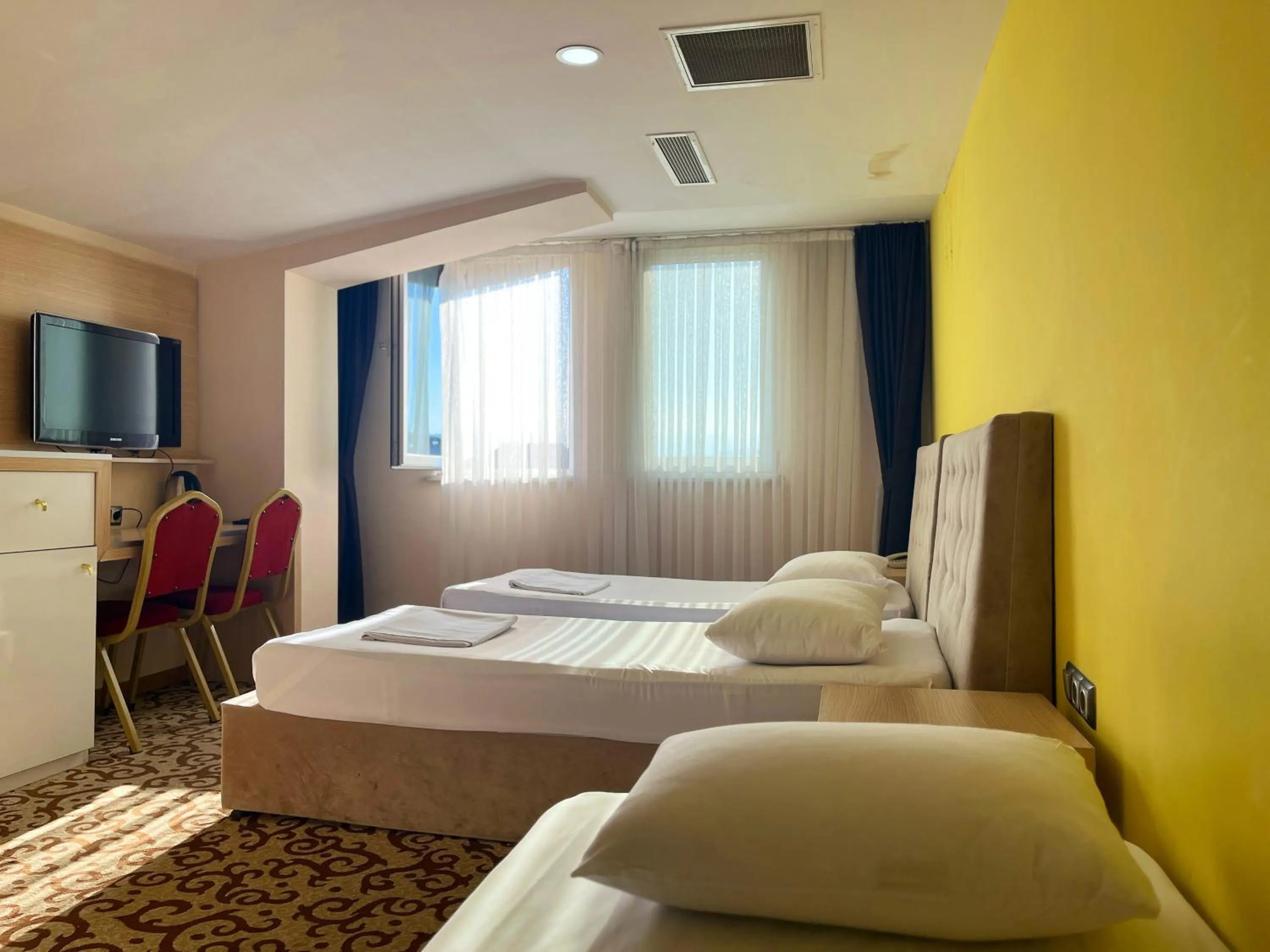 Bed in Ottoman Hotel Sakarya