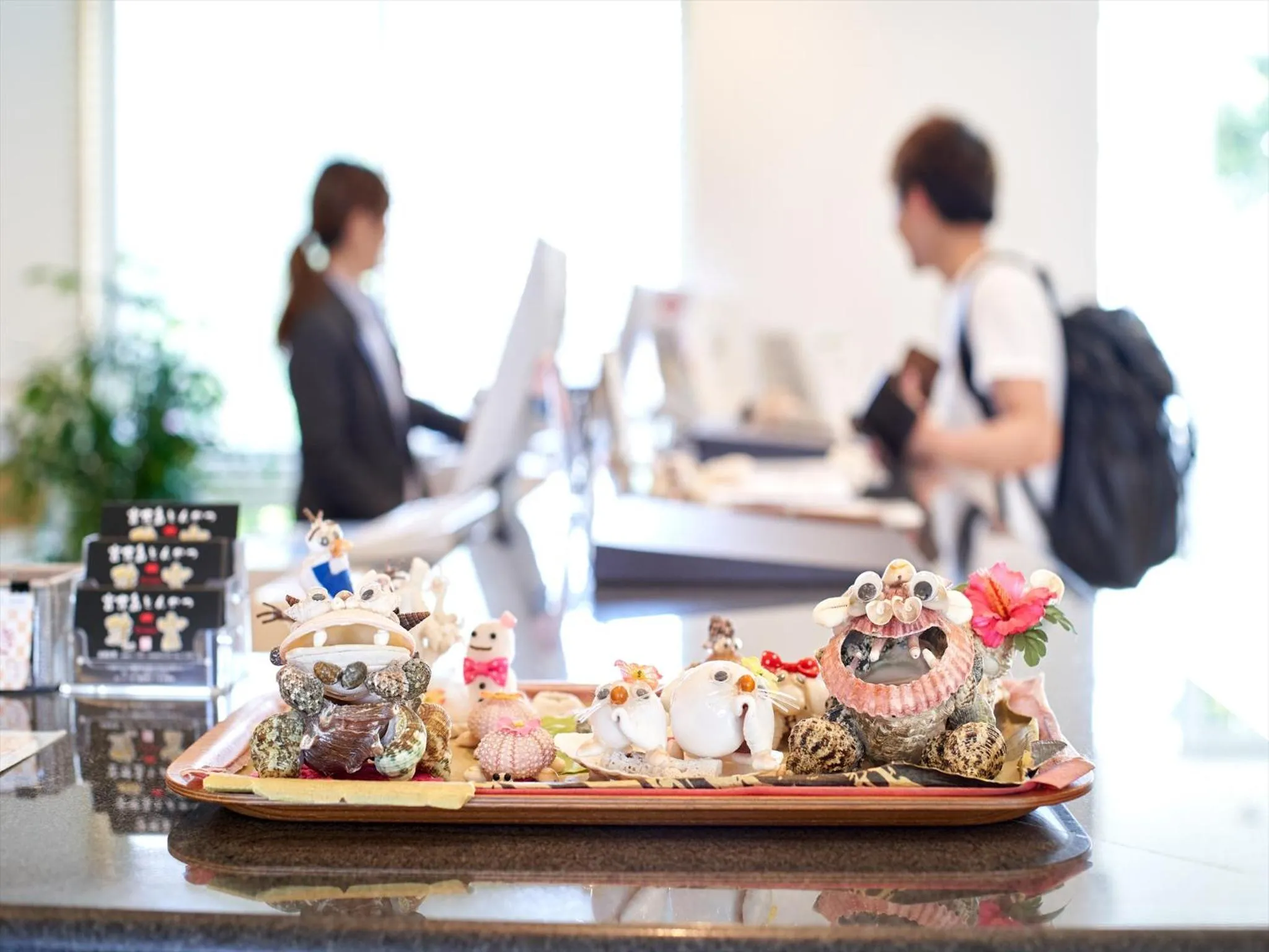 Lobby or reception in Hotel Risingsun Miyakojima