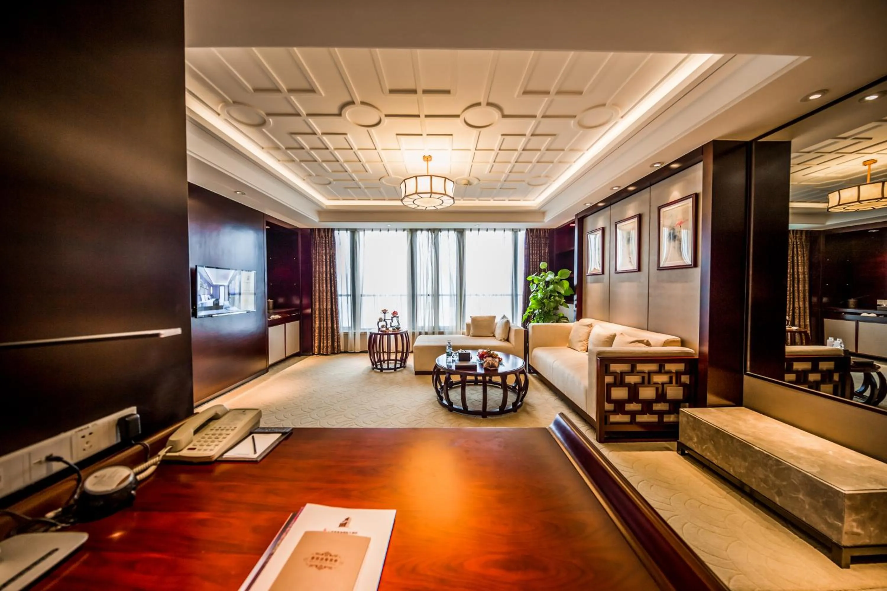 Living room in Xinhua Media Hotel