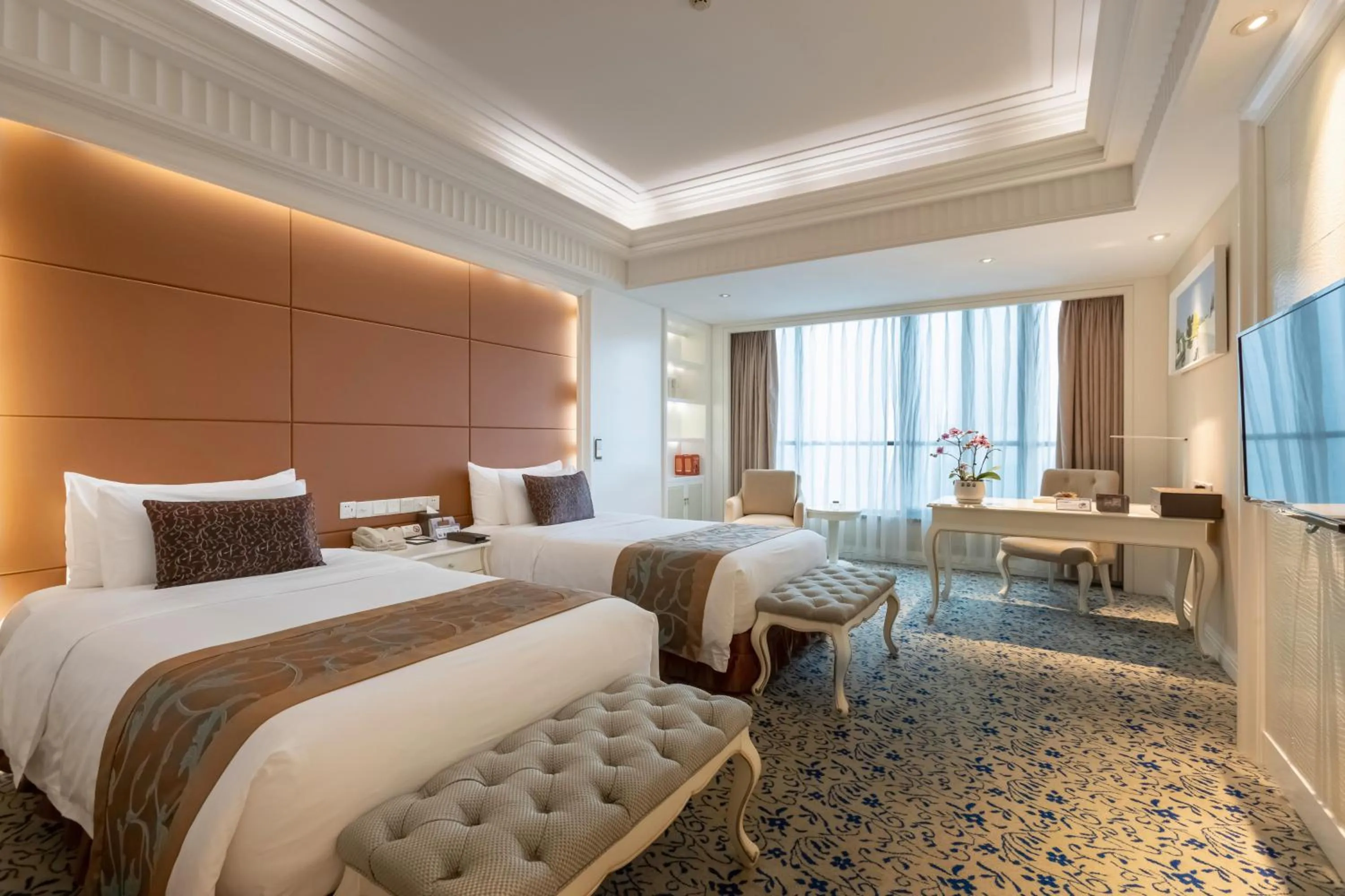 Photo of the whole room, Bed in Xinhua Media Hotel