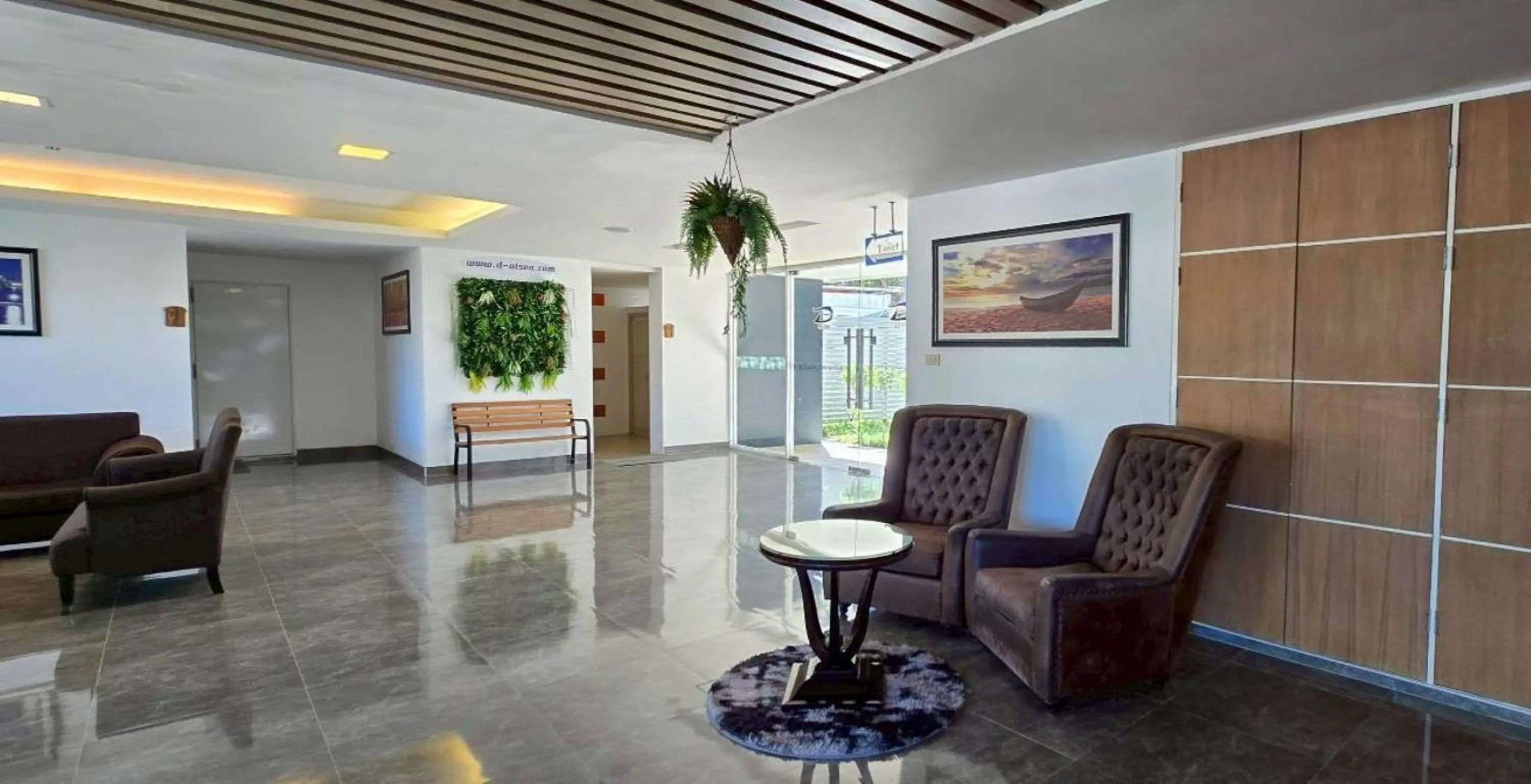 Lobby or reception in D@Sea Hotel
