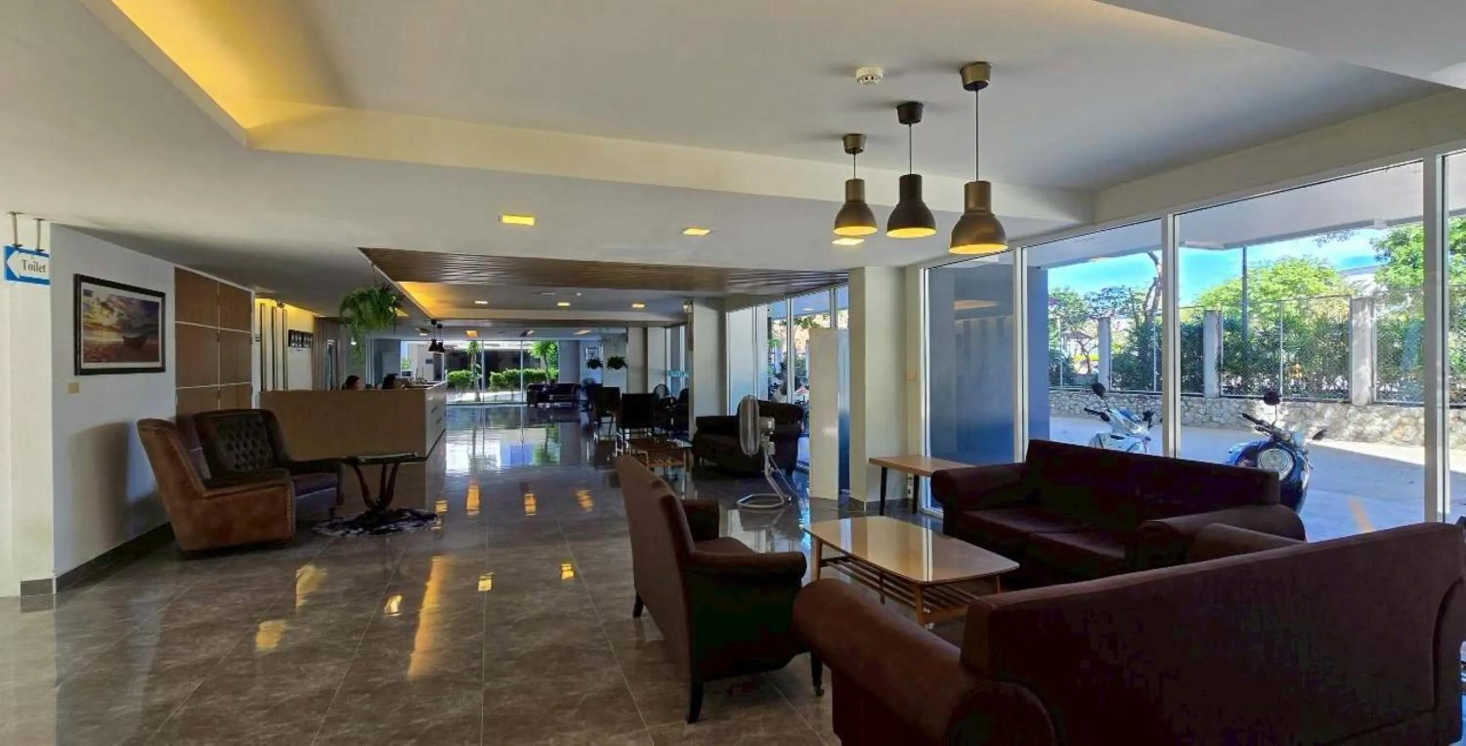 Lobby or reception in D@Sea Hotel