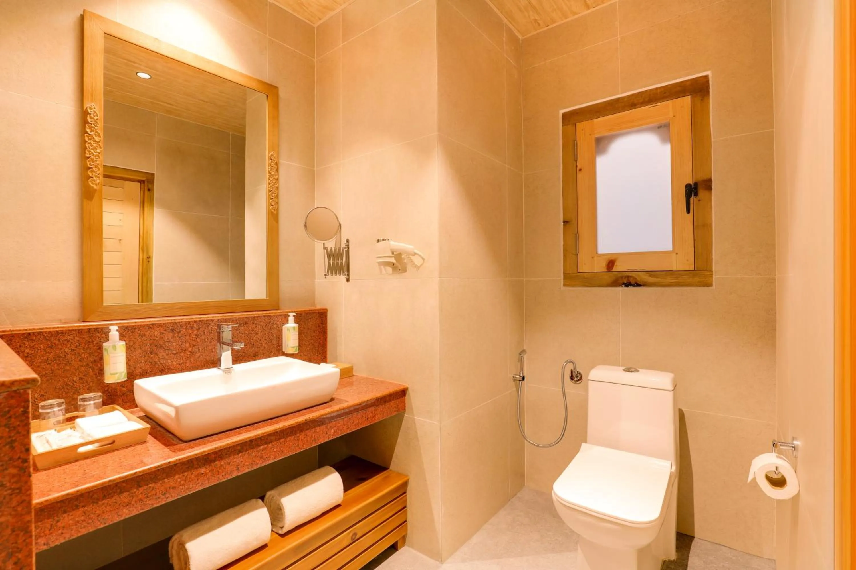 Bathroom in Lemon Tree Resort, Thimphu, Bhutan