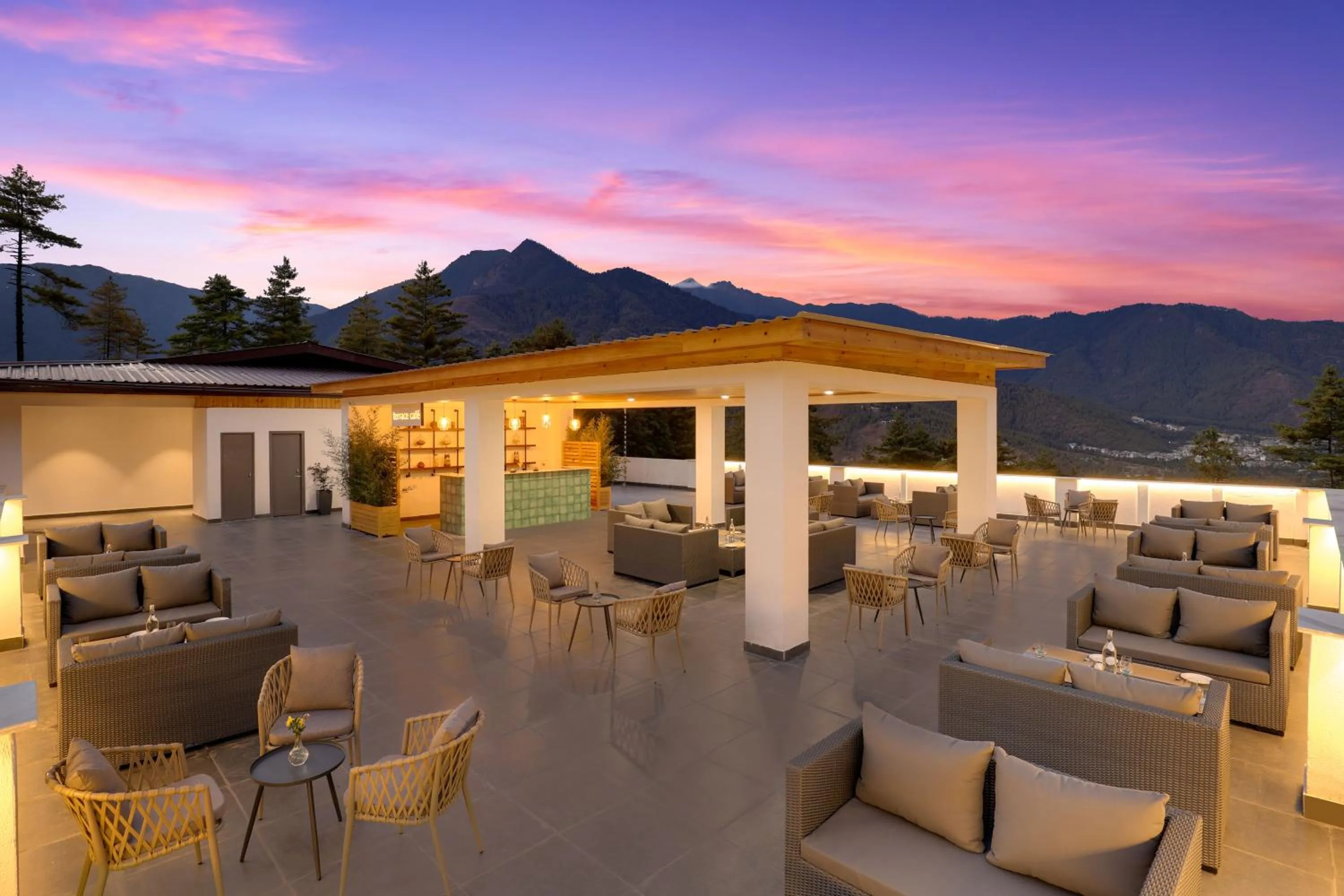 Restaurant/places to eat in Lemon Tree Resort, Thimphu, Bhutan