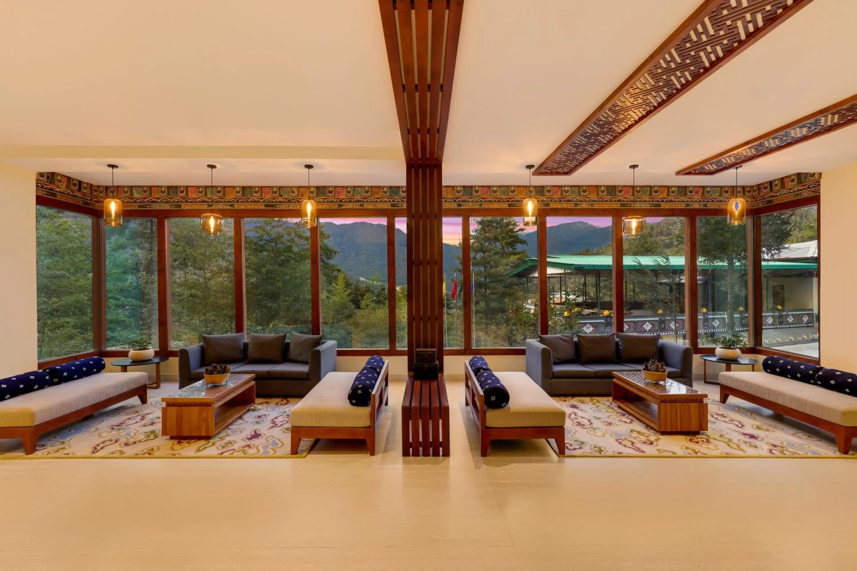 Lobby or reception in Lemon Tree Resort, Thimphu, Bhutan