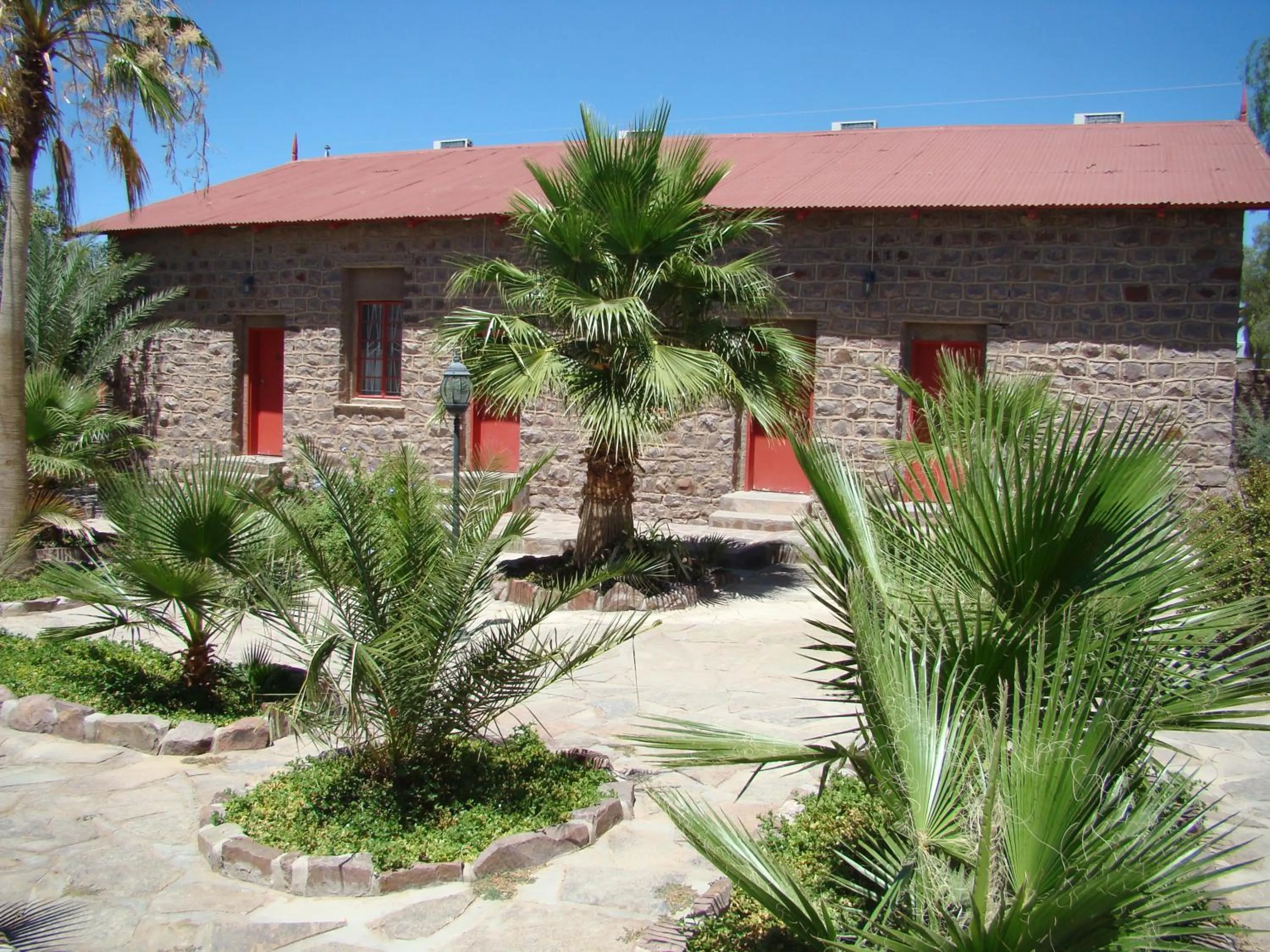 Garden in Maltahöhe Hotel