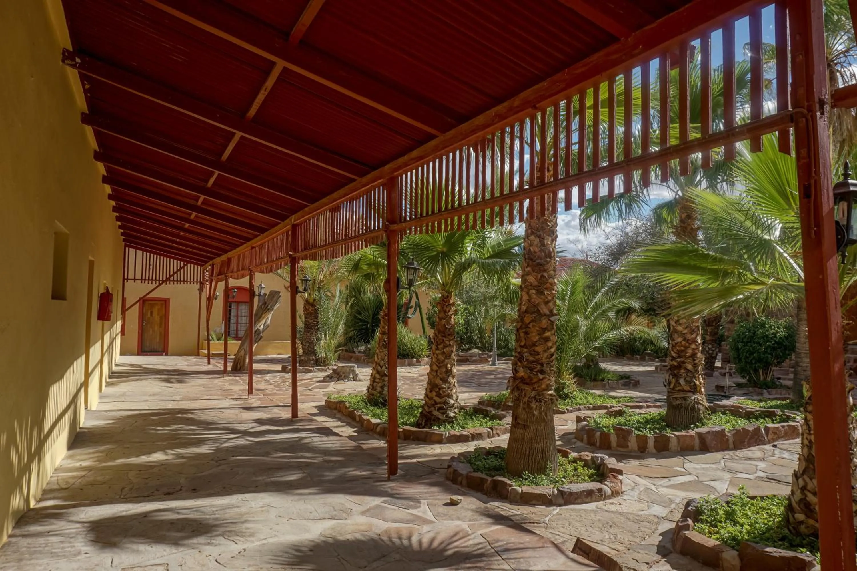 Garden in Maltahöhe Hotel