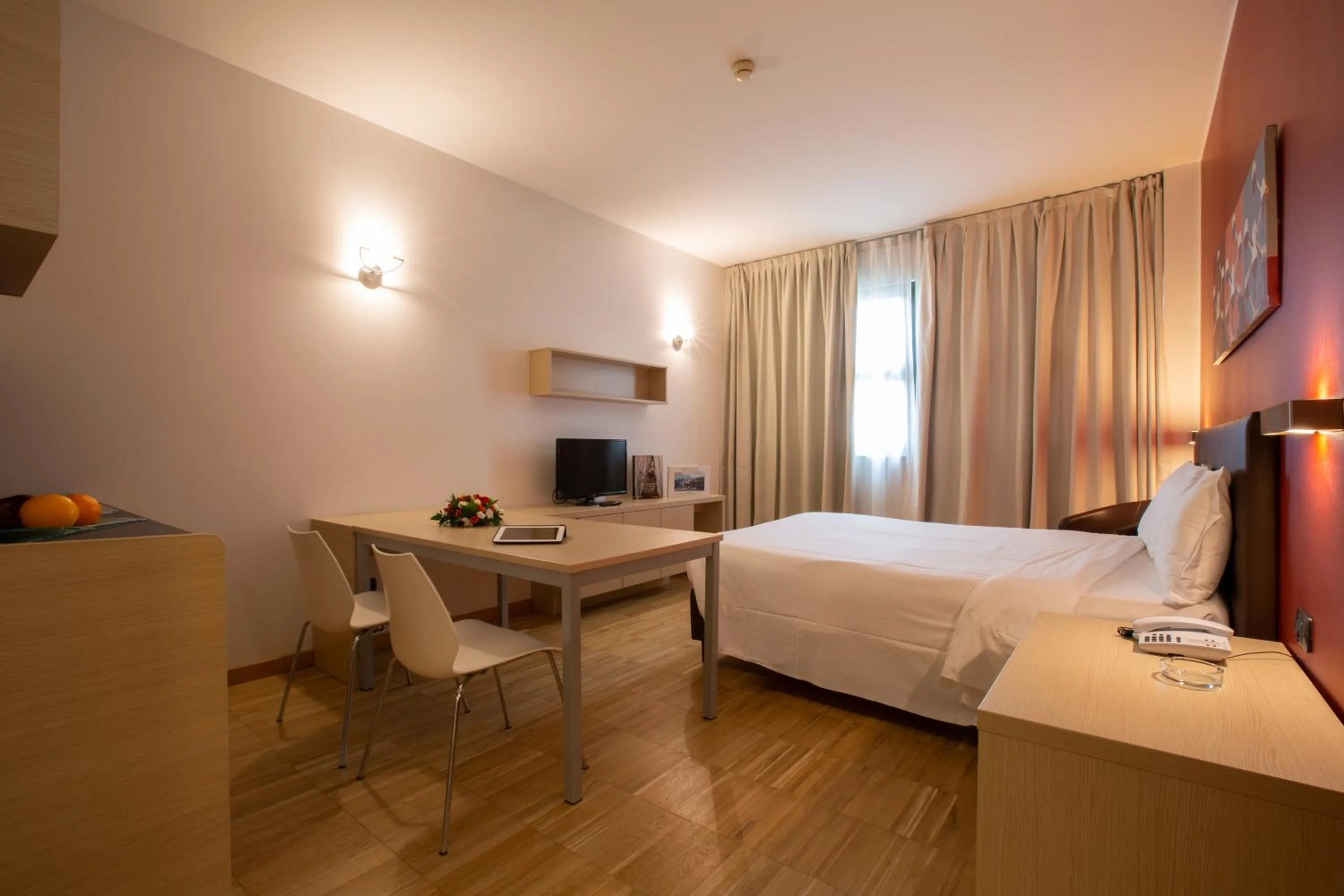 Bed in Euro Hotel Residence