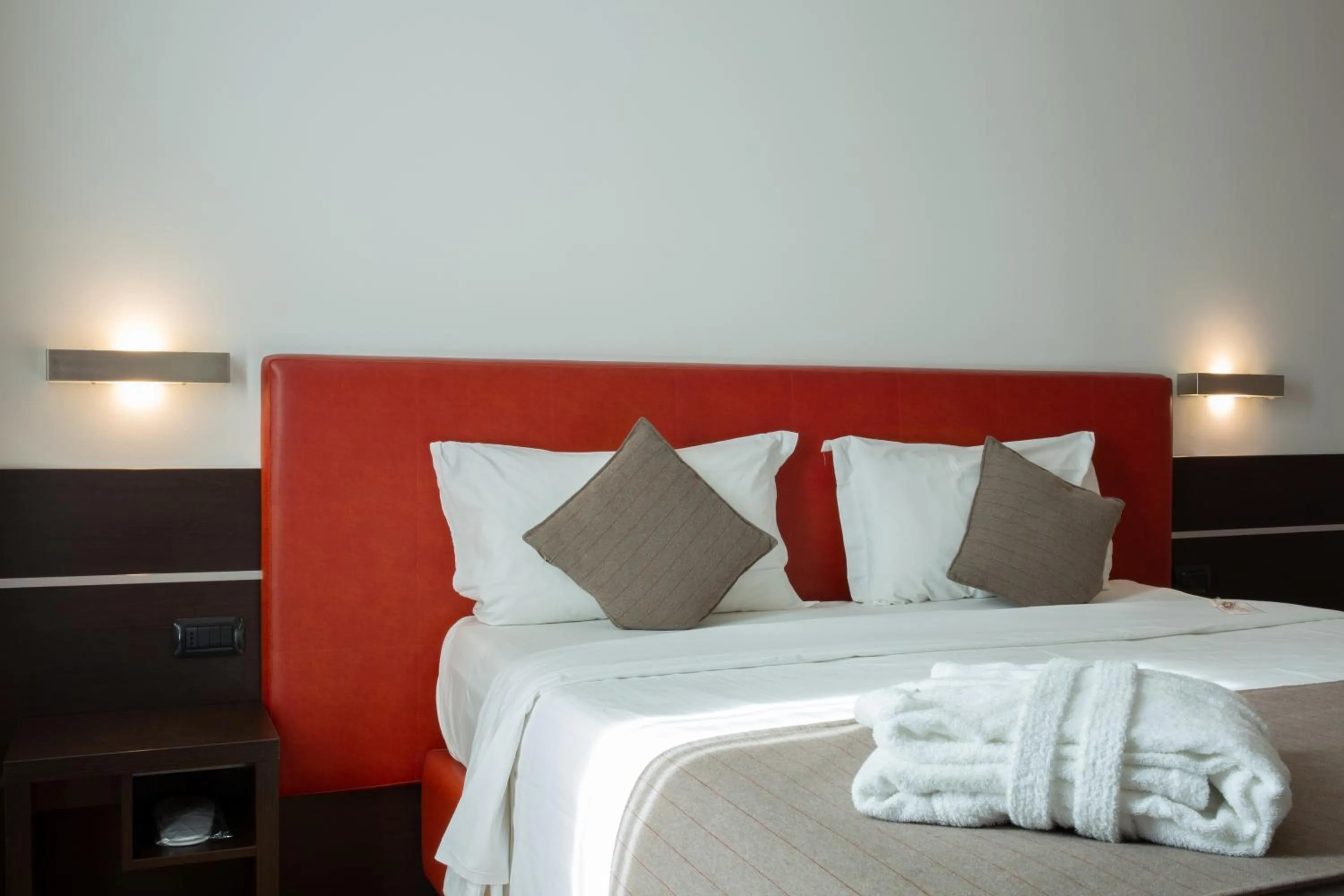 Bed in Euro Hotel Residence